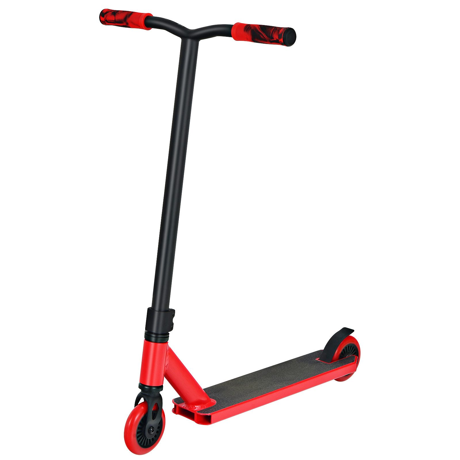COSTWAY Stuntscooter Freestyle Kickscooter, 360° Lenker, ABEC 9