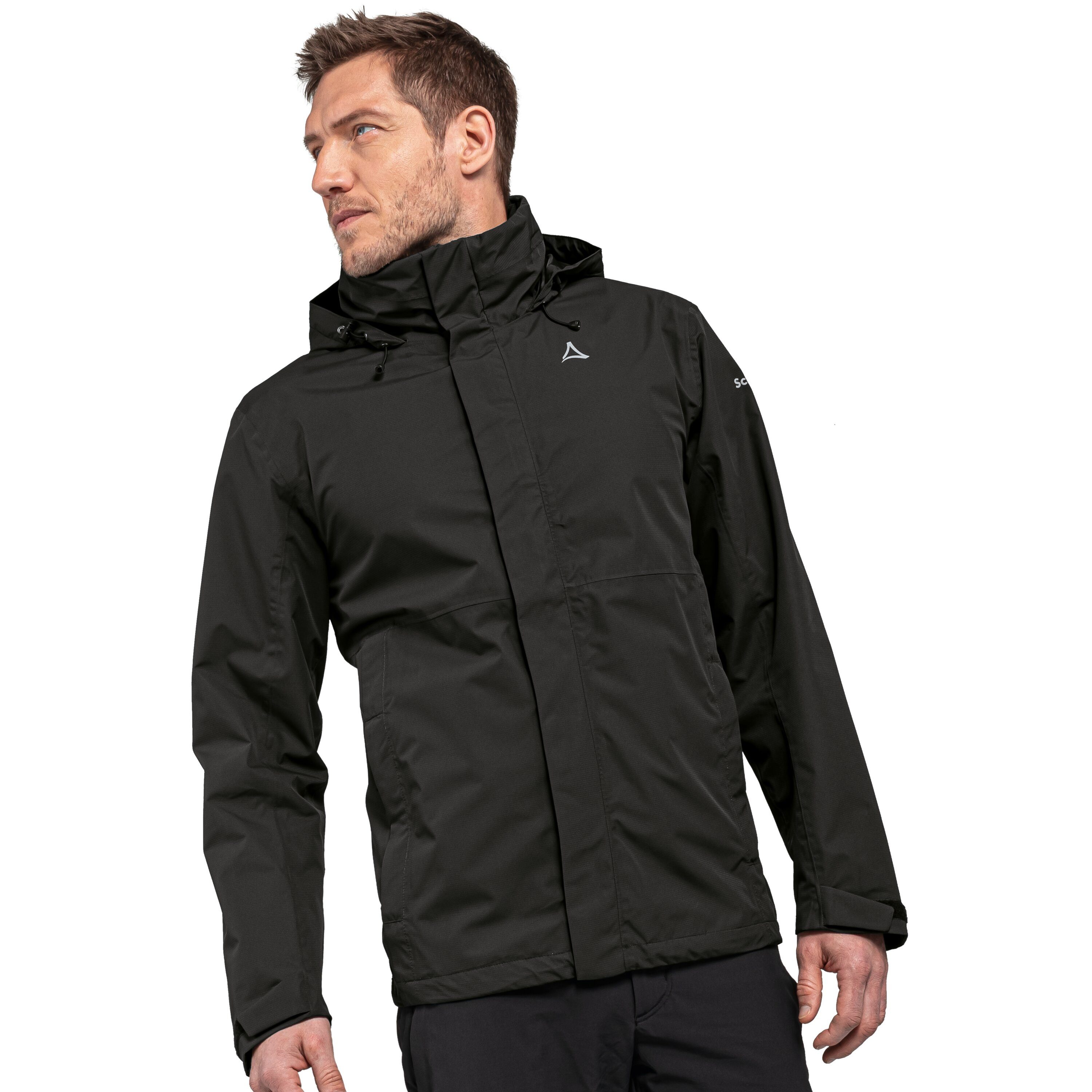 Schöffel Regenjacke Jacket Gmund M winddicht, wasserabweisend, atmungsaktiv, Übergangsjacke