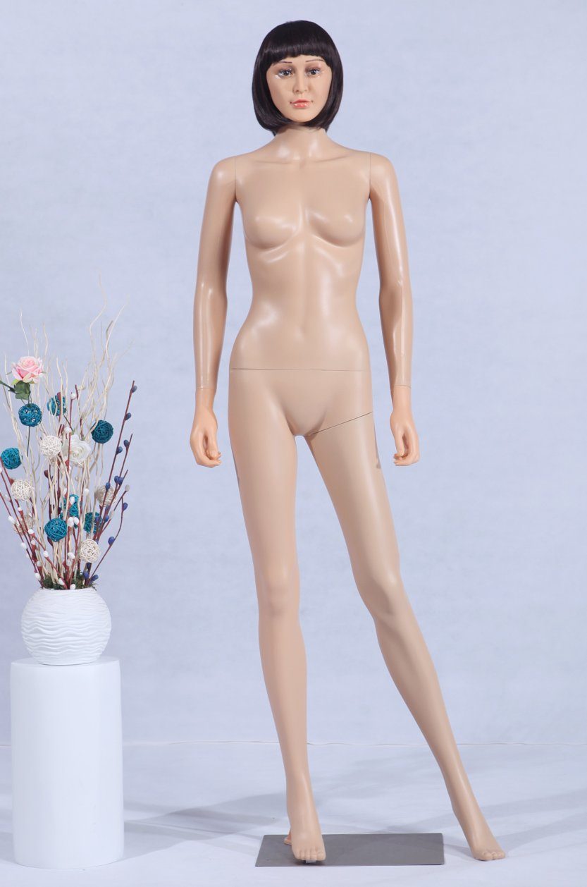 Schneiderpuppe Schaufensterpuppe mit 2 Kopfen und Perücken gratis weiblich