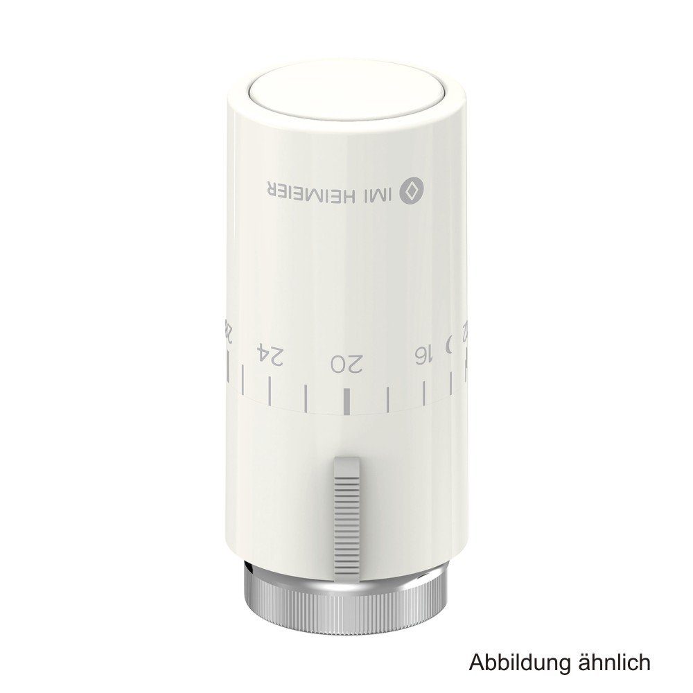 Heizkörper HEIMEIER Thermostat-Kopf Halo mit Nullstellung, weiß RAL 9016, 7550005