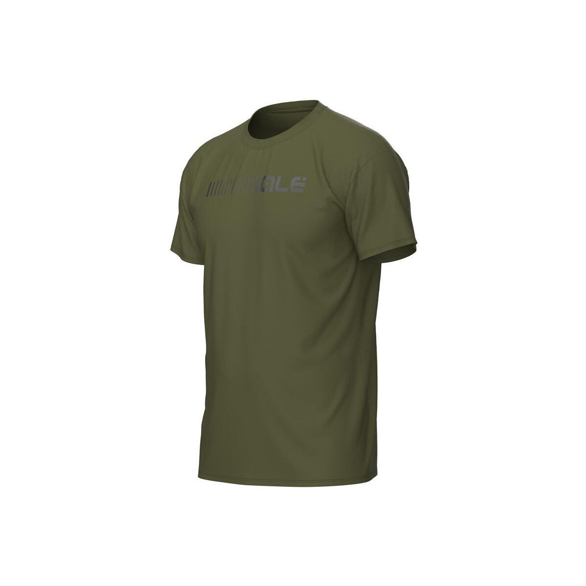 alé Radtrikot Ale' Herren T-Shirt aus Wolle mit stilvollem Metallic-Logo, ideal für
