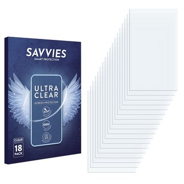 Savvies Schutzfolie für Razer Phone 2, Displayschutzfolie, 18 Stück, Folie klar