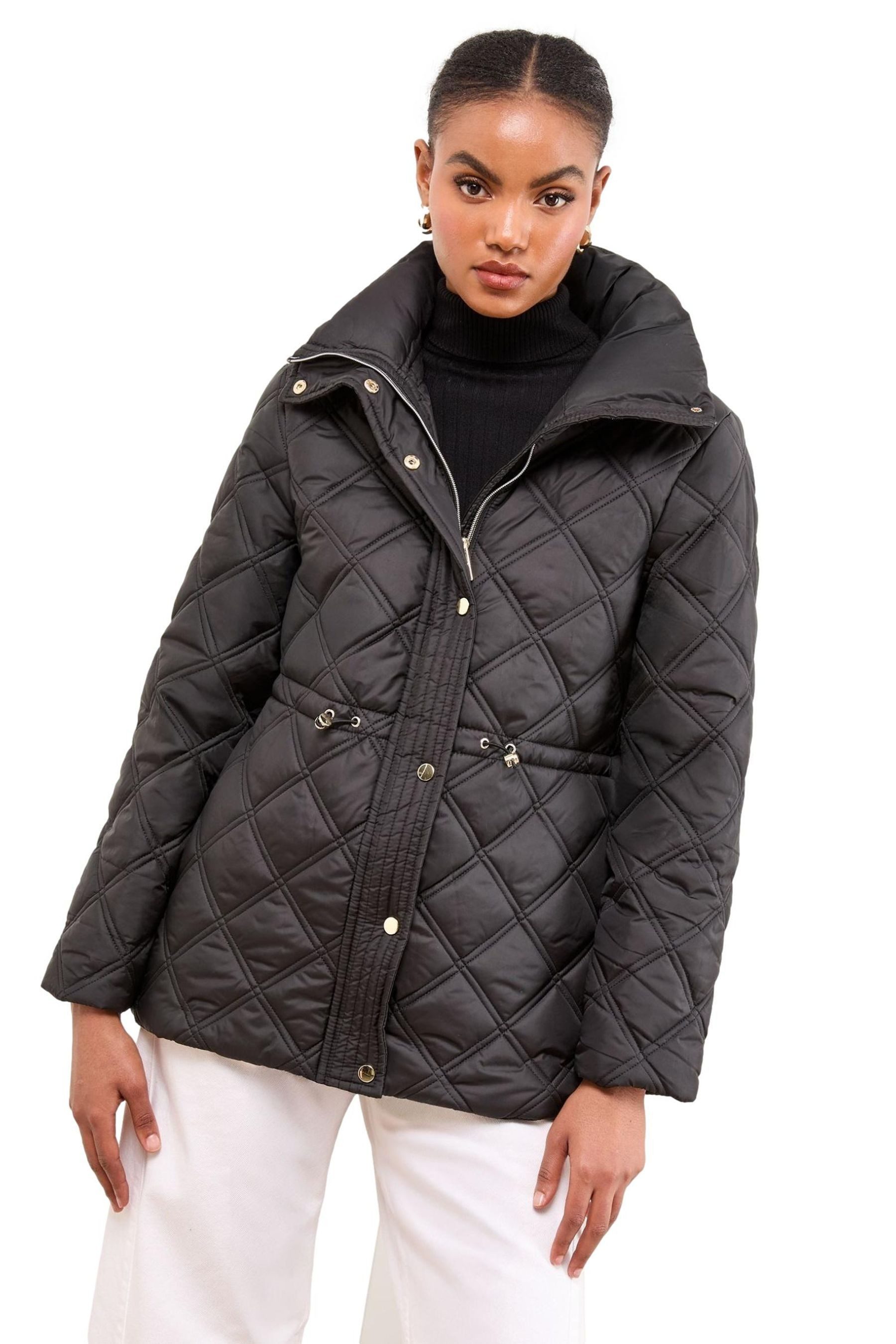 LIPSY Steppmantel Lipsy Steppmantel mit Trichterkragen, Regular (1-tlg) günstig online kaufen