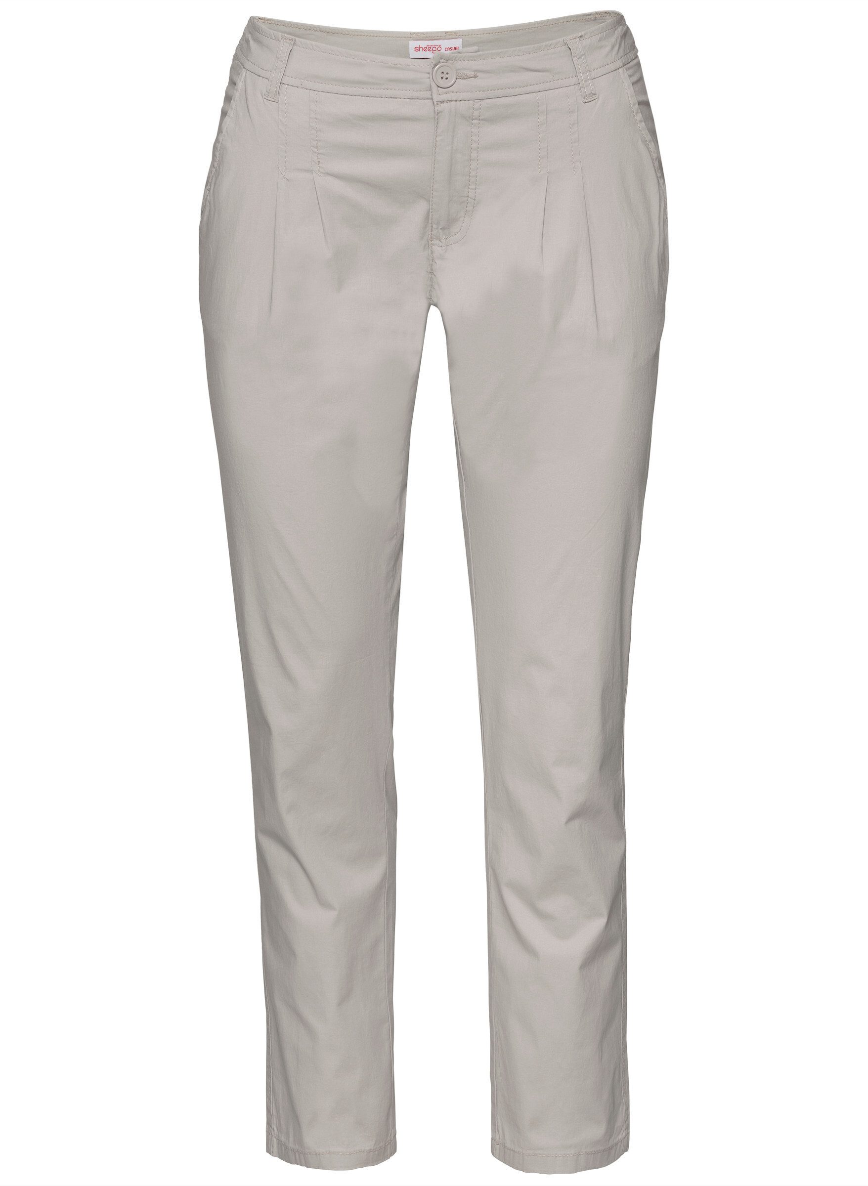 Sheego Jerseyhose Chinohose Länge ca. 80 günstig online kaufen