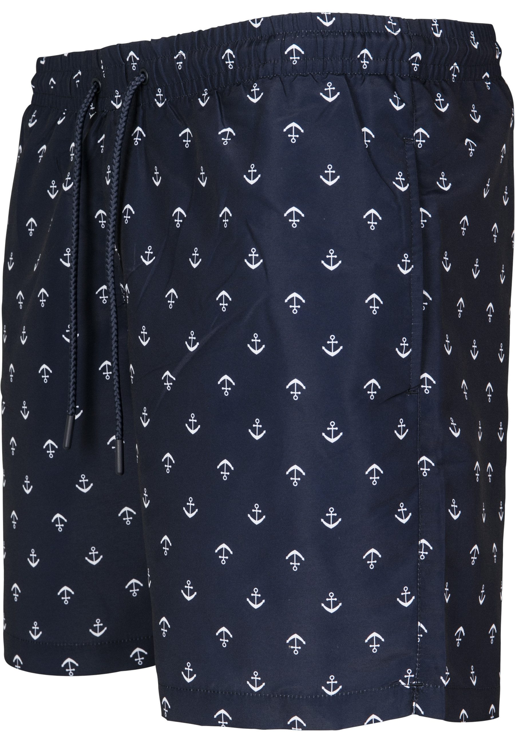 URBAN CLASSICS Badeshorts Urban Classics Herren Pattern Swim Shorts – Bild 3 von 5