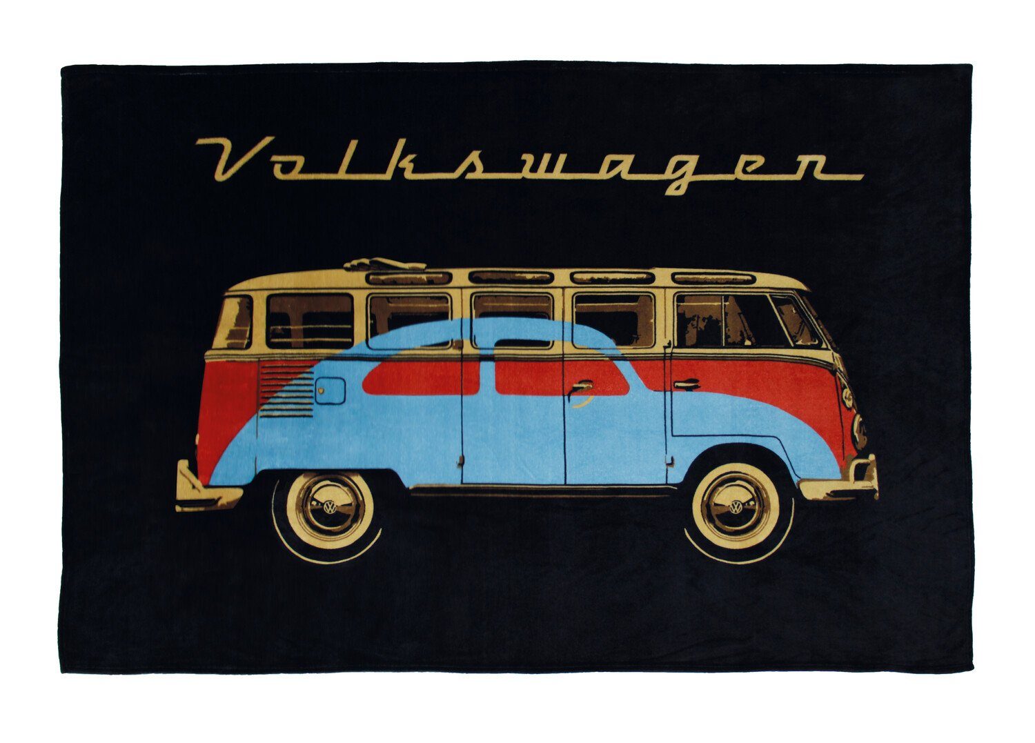 Wohndecke von Volkswagen (150x200cm), VW Collection by BRISA, weiche Kusche günstig online kaufen