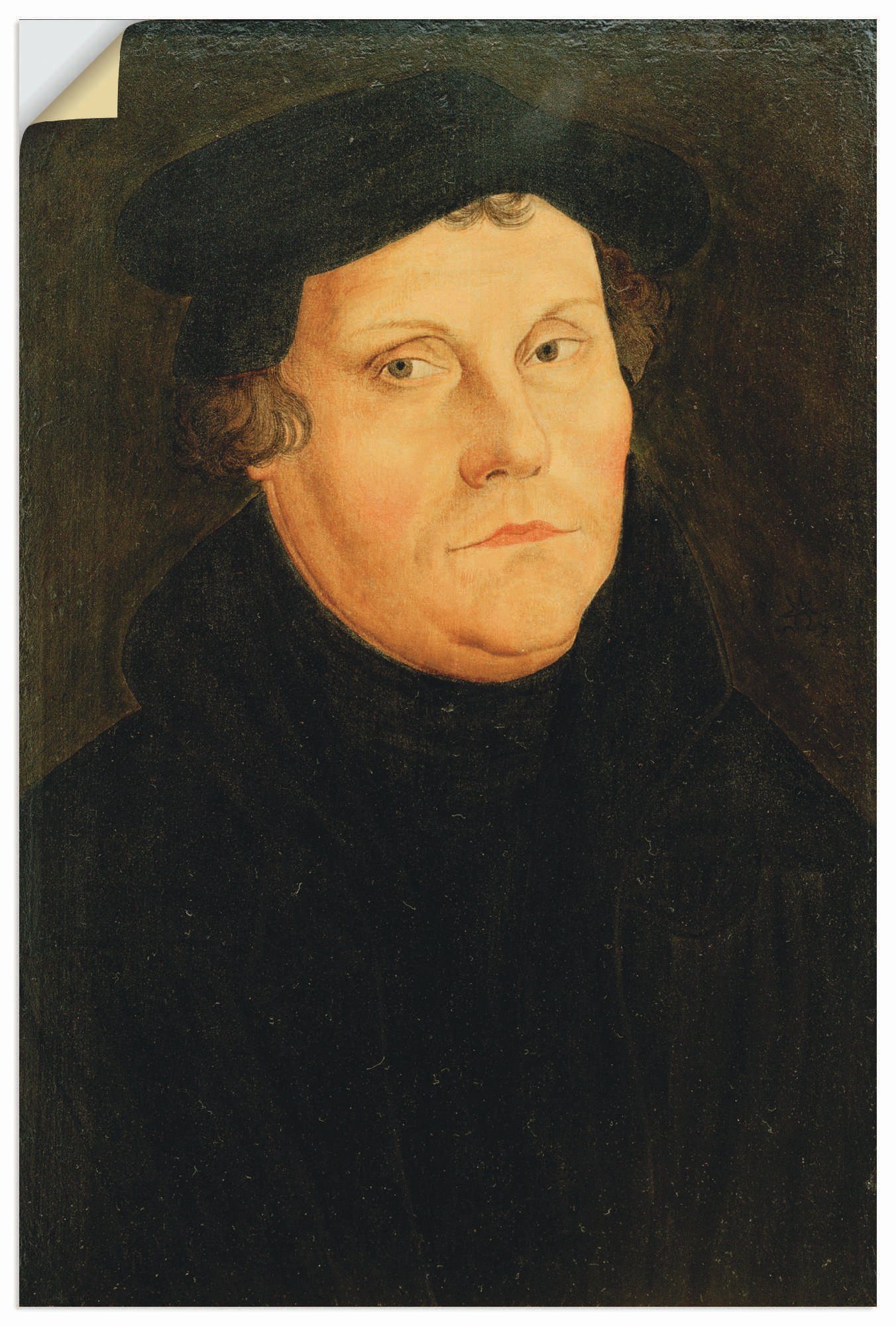 Artland Wandbild Martin Luther, Historische Persönlichkeiten (1 St), als Alubild, Leinwandbild, Wandaufkleber oder Poster in versch. Größen