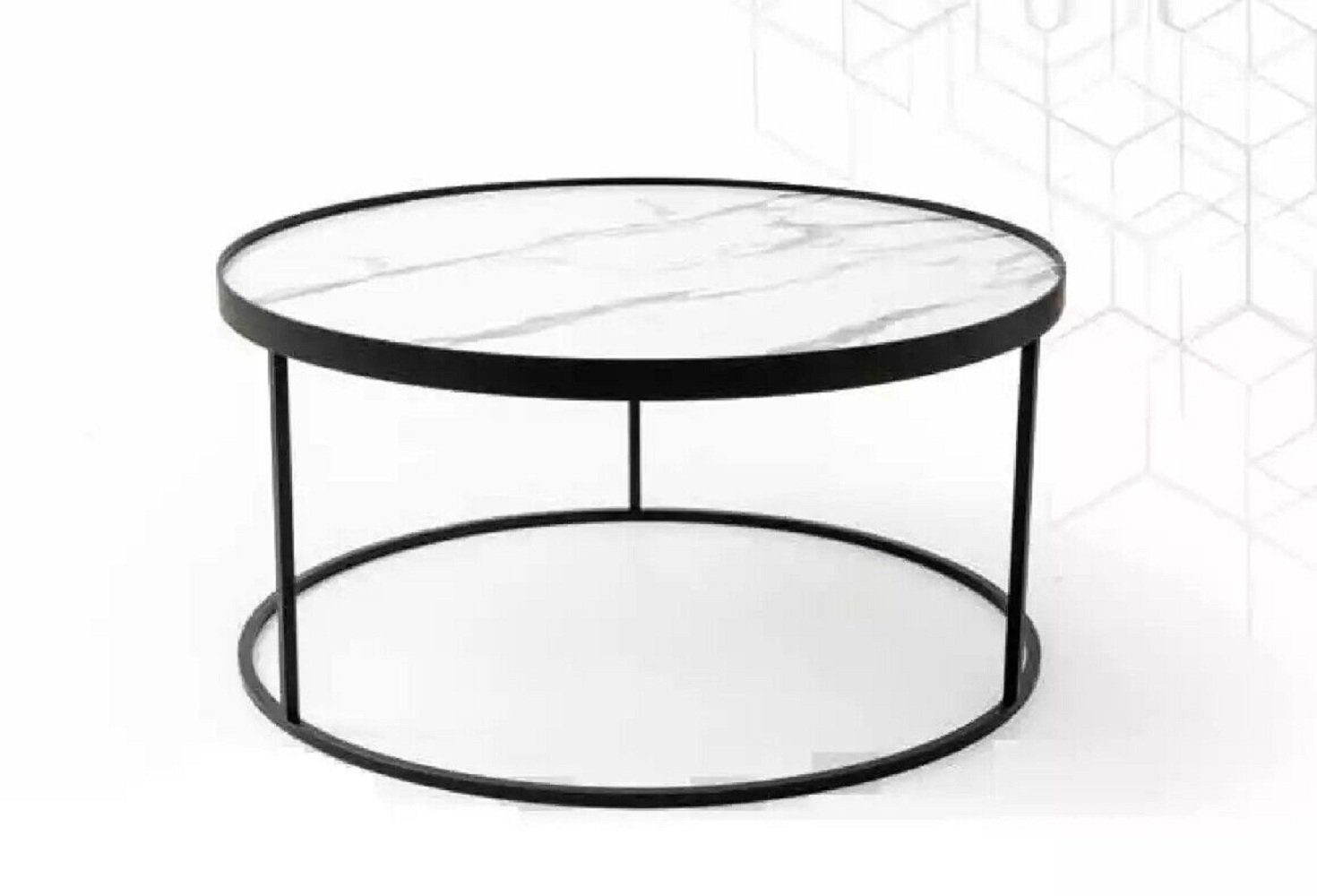 JVmoebel Couchtisch Couchtisch Luxus Wohnzimmer Möbel (1-St., Tisch schwarz in Europa Design Made Couchtisch), 1x