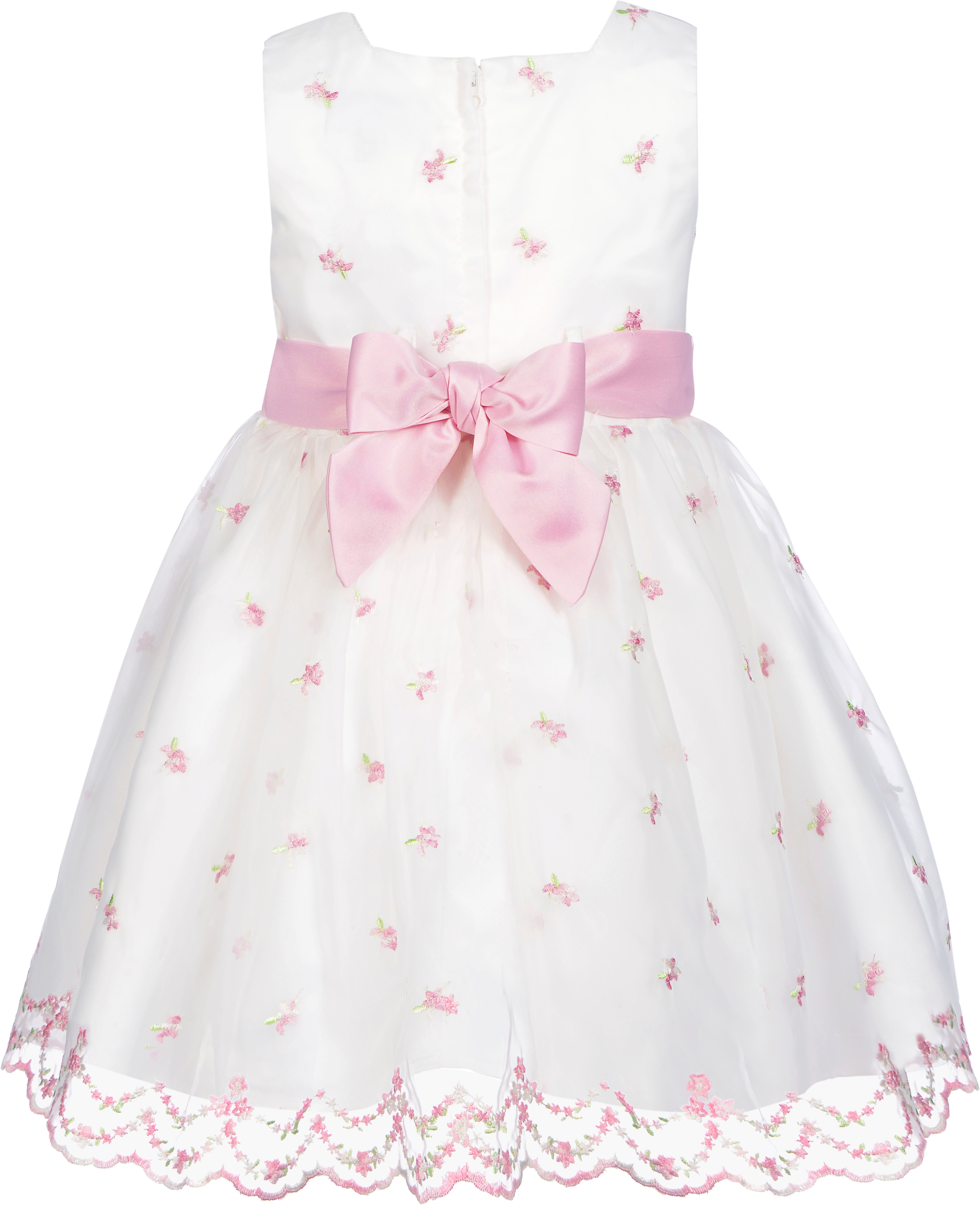 happy girls Taufkleid mit wunderschönem, allover-besticktem Tüll