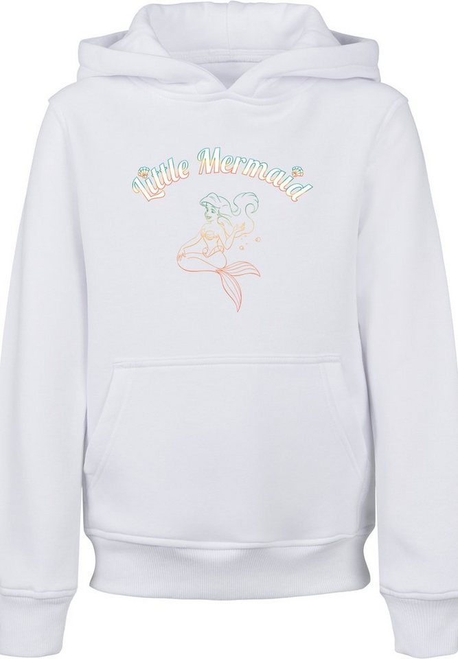 F4NT4STIC Kapuzenpullover Disney Arielle die Meerjungfrau Gradient Print