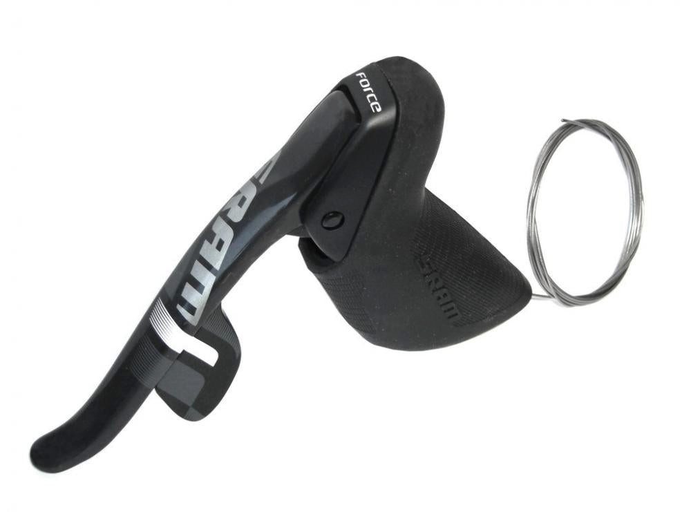 SRAM Scheibenbremse SRAM Schalt-/Bremshebel Force 22 links, vorne - 2x11-fach Road, Carbon