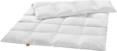 Daunenbettdecke, Komfort Daunendecke, sleepling, Füllung: 90% Daunen, 10% Federn, waschbar bei 60°C, 5 Wärmeklassen, für Allergiker geeignet NOMITE