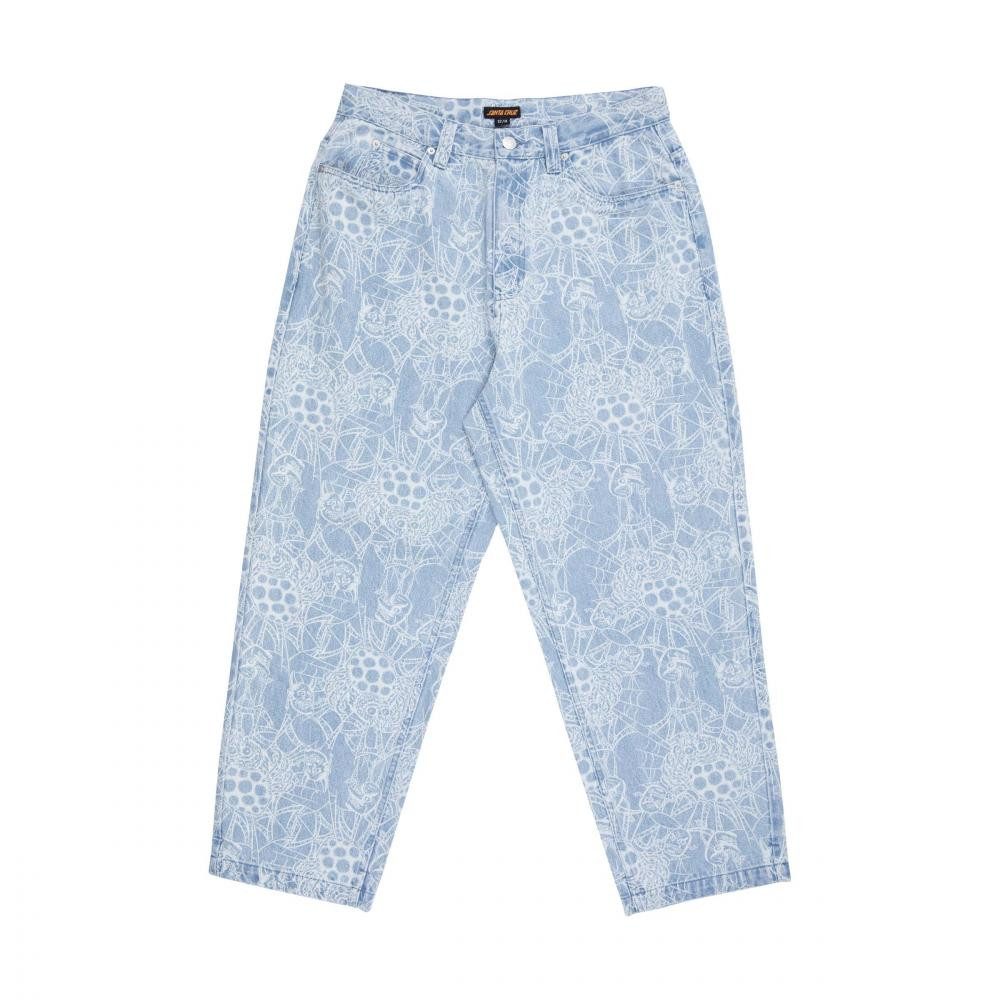 Santa Cruz Relax-fit-Jeans Jeans Santa Cruz Big Pants dressen spide (1-tlg) Charakteristischer Discharge Print