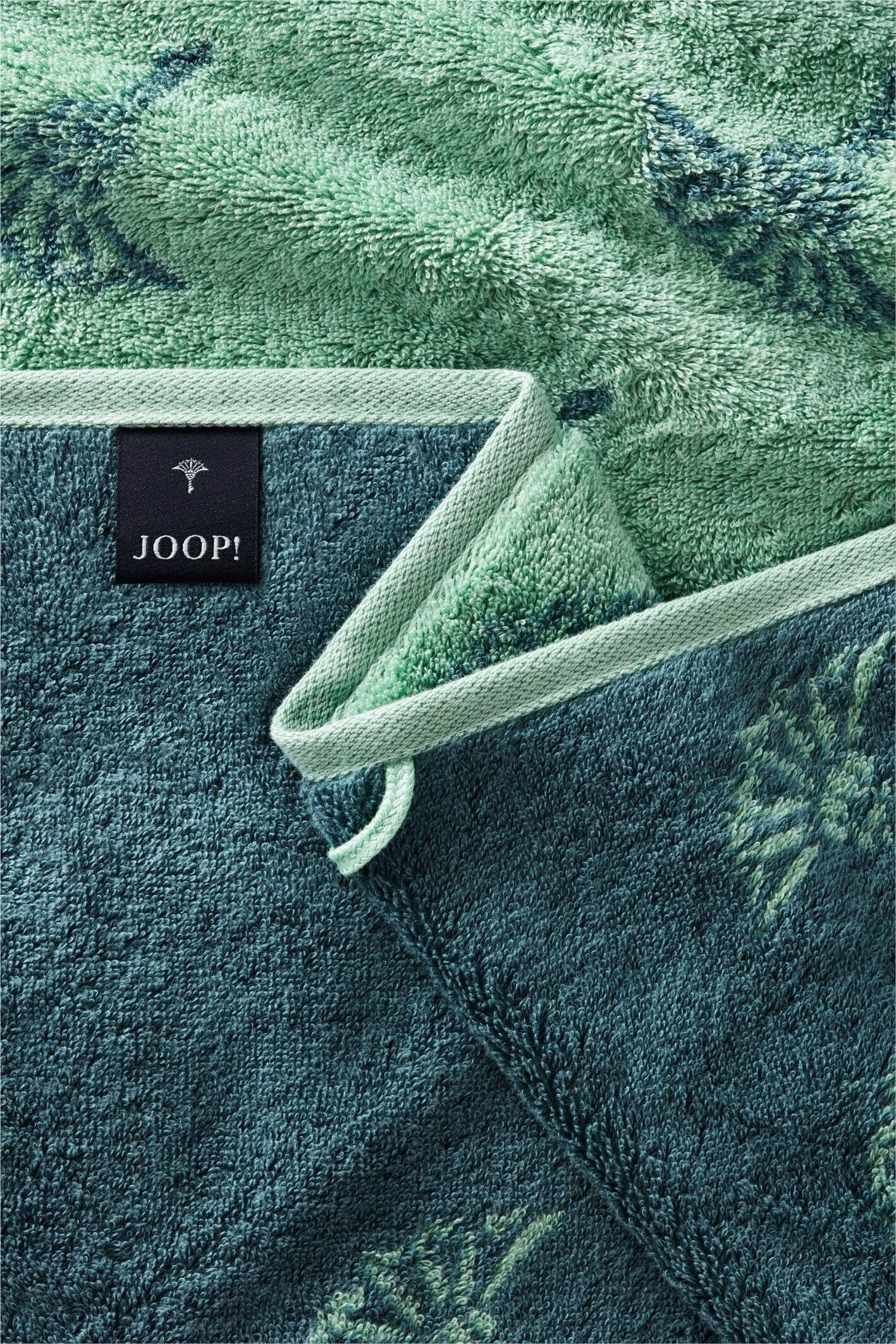 Joop! Duschtuch - FADED LIVING Duschtuch, JOOP! CORNFLOWER (1-St) MOVE Aqua Textil