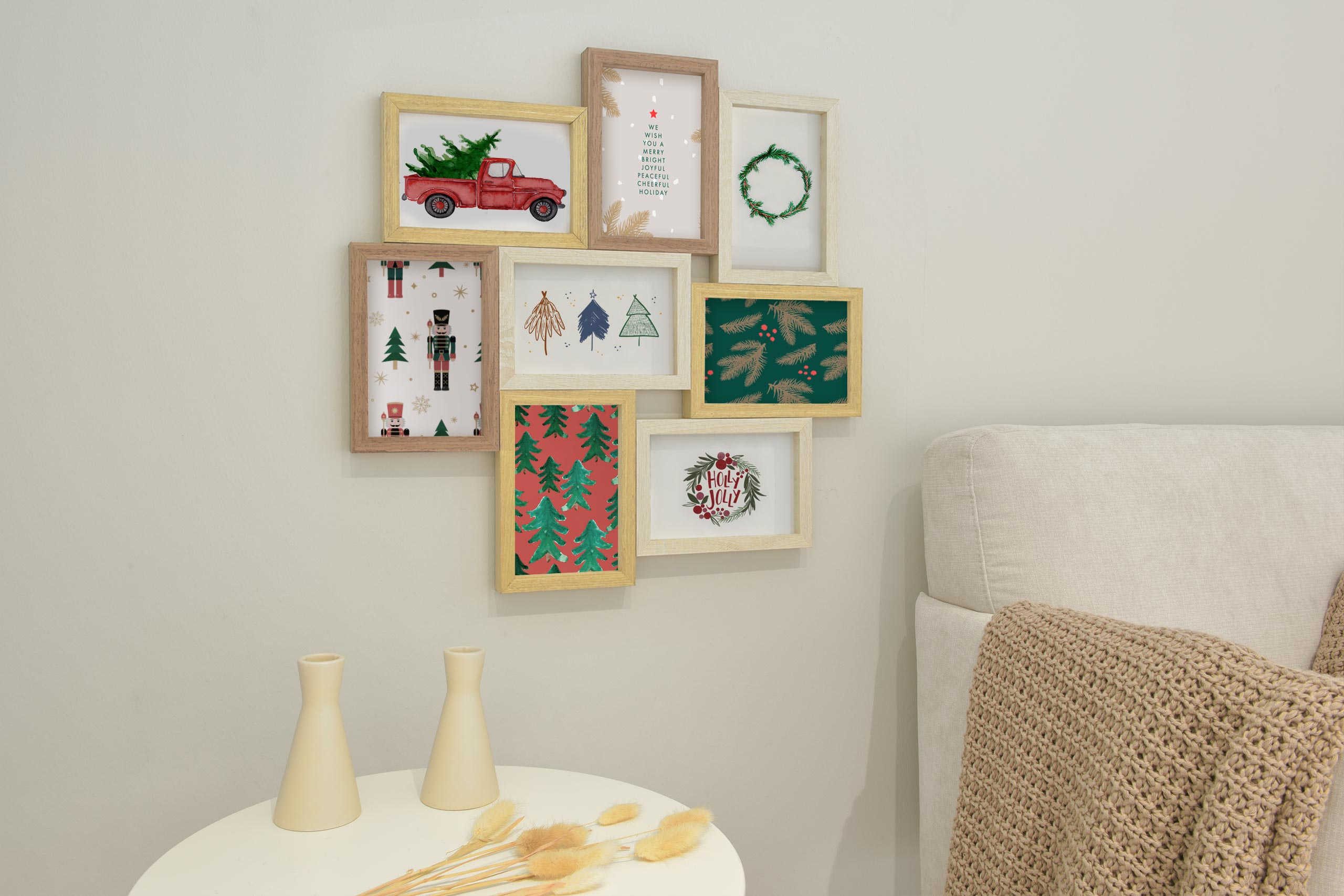 accent by nielsen Collagerahmen Mixed Colours Collage für 5/8/10 Fotos à10x günstig online kaufen