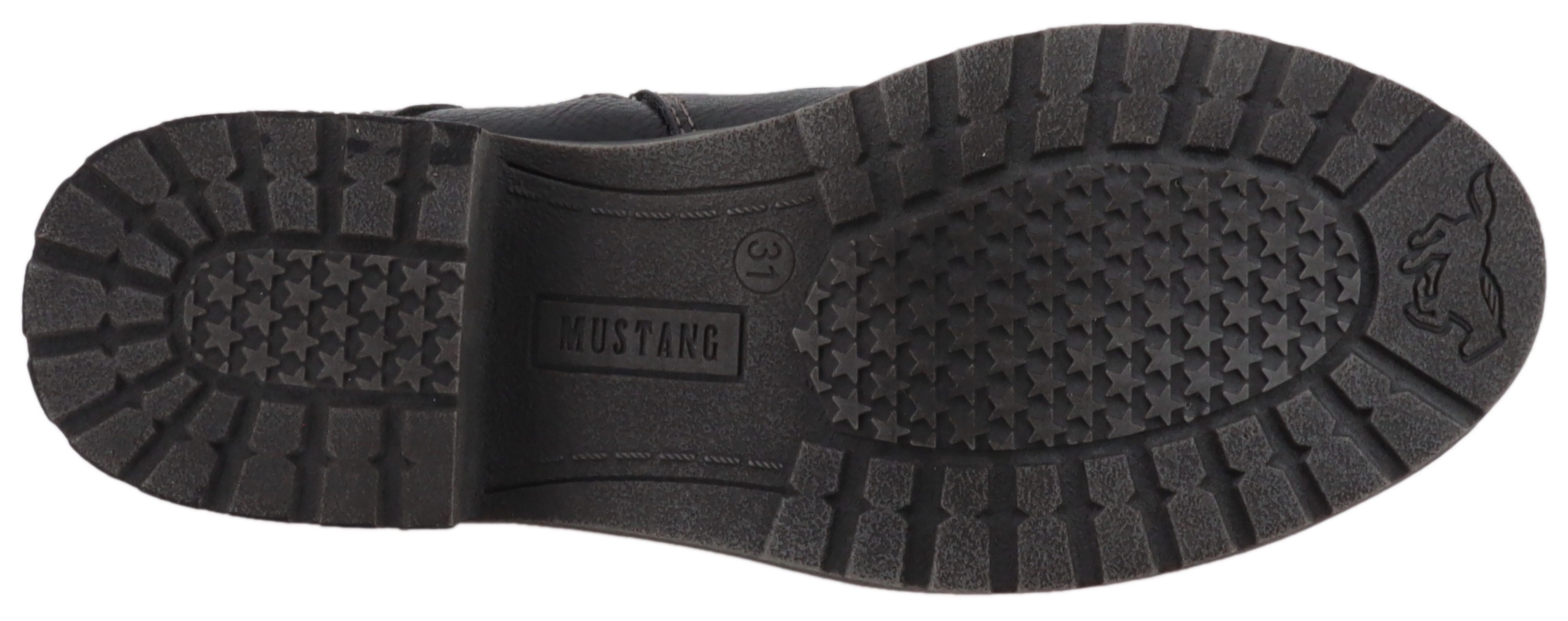 Mustang Shoes Concetta Winterstiefel Stiefel, Schnürstiefel mit TEX-Membran