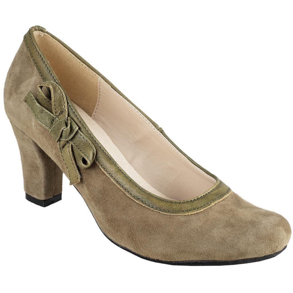 Hirschkogel Pumps Luzie khaki Pumps