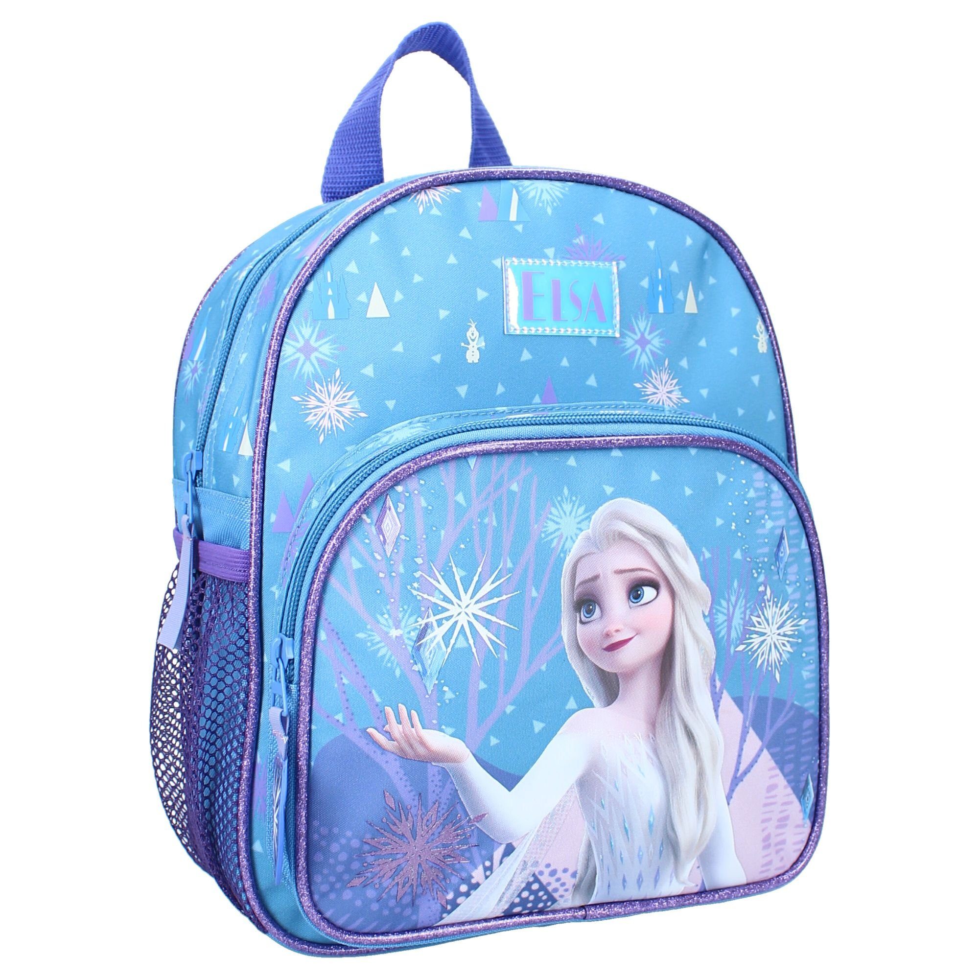 Vadobag Kindergartentasche Disney Frozen 2 Elsa Rucksack mit Vorderfach 29  cm