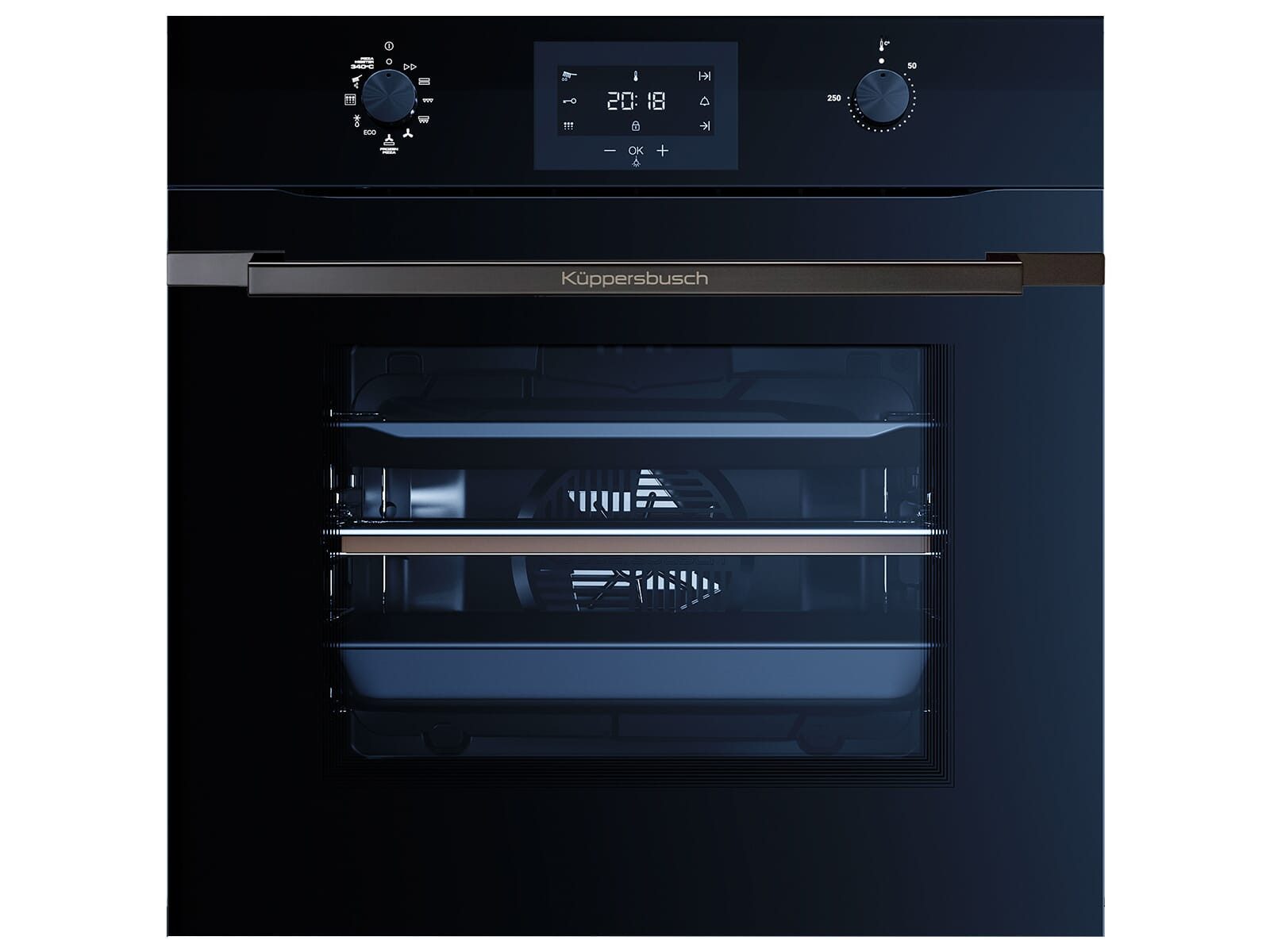 Küppersbusch Einbaubackofen, Pyrolyse-Selbstreinigung