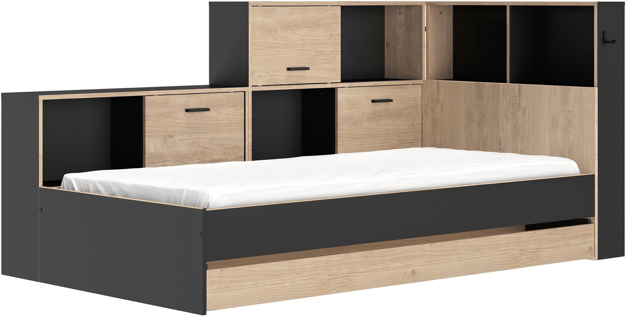 Gami Erwan Youth Bedroom Set (2-piece), Ideal for children's and teenagers' rooms