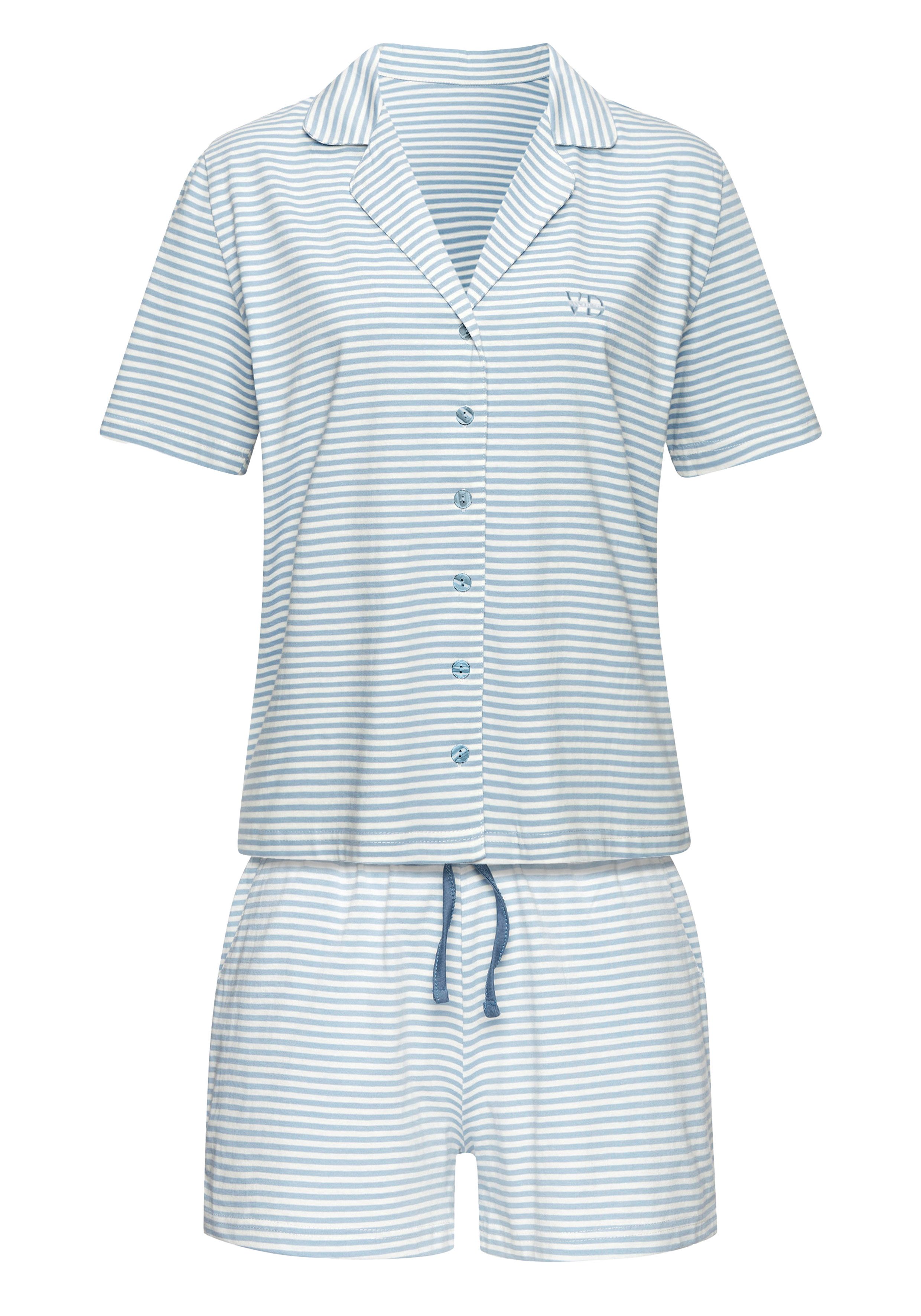 Vivance Dreams Shorty (Set, 2 tlg) mit feinen garngefärbten Streifen. € 24,99