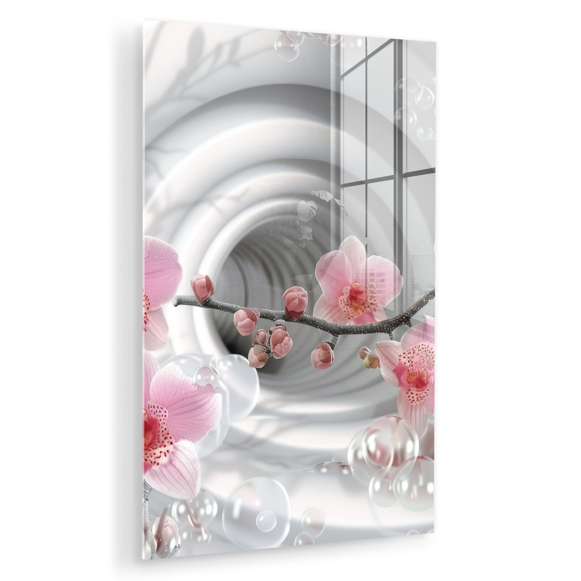 MuchoWow Acrylglasbild Blumen - Tunnel - günstig online kaufen