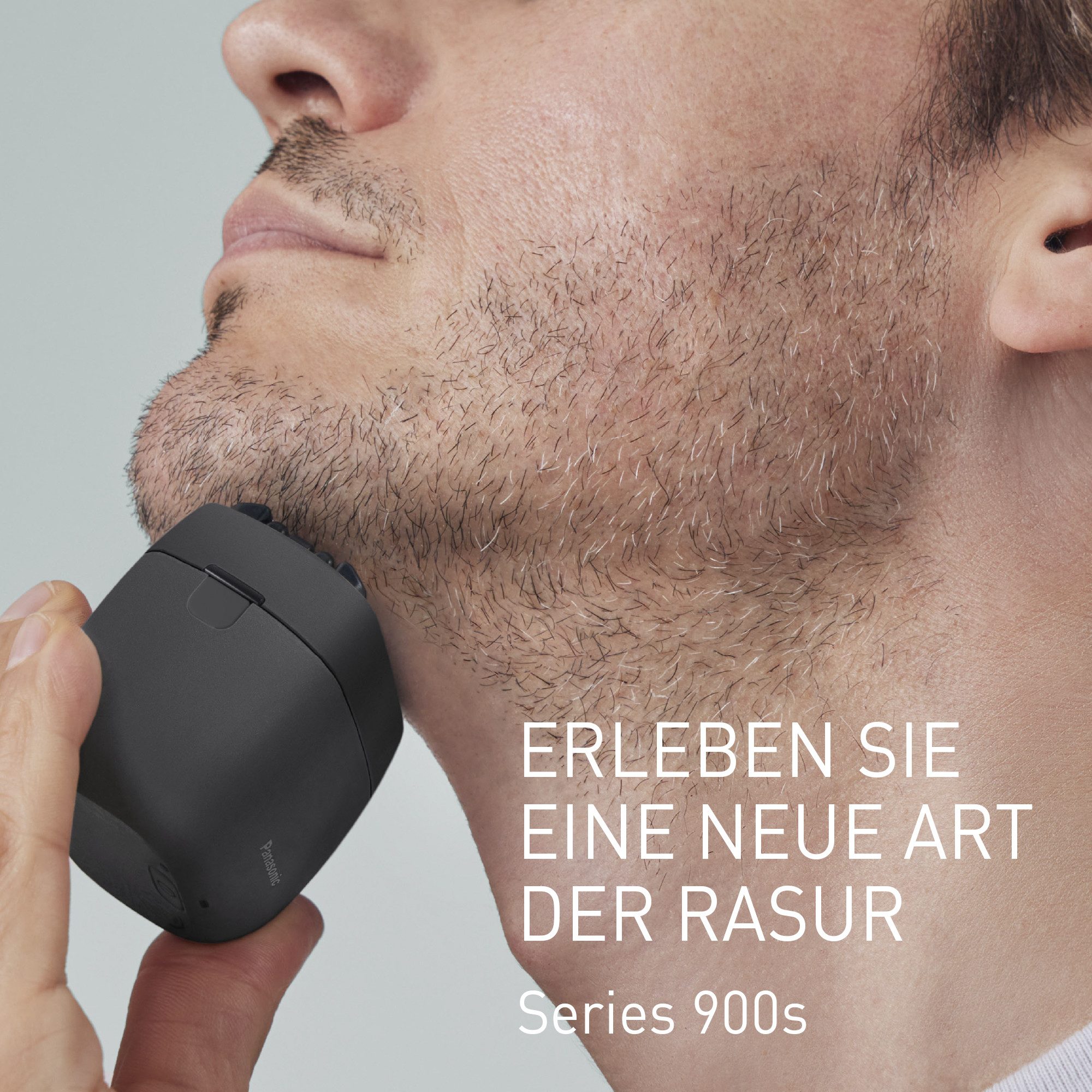 Panasonic Elektrorasierer ES-PV3B-K803, Kompakt, 5 Edelstahlklingen, USB-Laden (Typ-C), Bartdichten-Sensor+