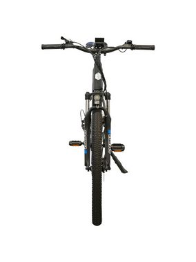 Fangqi E-Bike 27,5 Zoll Elektrofahrrad, E-BIKE, MTB, 250W 36V/10AH Akku, 25 km/h, 250W Heckmotor, 360 Wh Nabendynamo, (3.6Zoll LCD Display, Mehrere Fahrmodi,25km/h, 55–65 km,130kg, 6km/h Gehunterstützungsmodus, Unisex, IP54, 25km/h, maximal 55km, mechanische Scheibenbremse), 3,6Zoll-LCD-Instrument, PAS 3