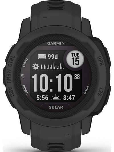 Garmin Quarzuhr »Garmin Unisex-Smartwatch Digital Akku«, Sportuhr