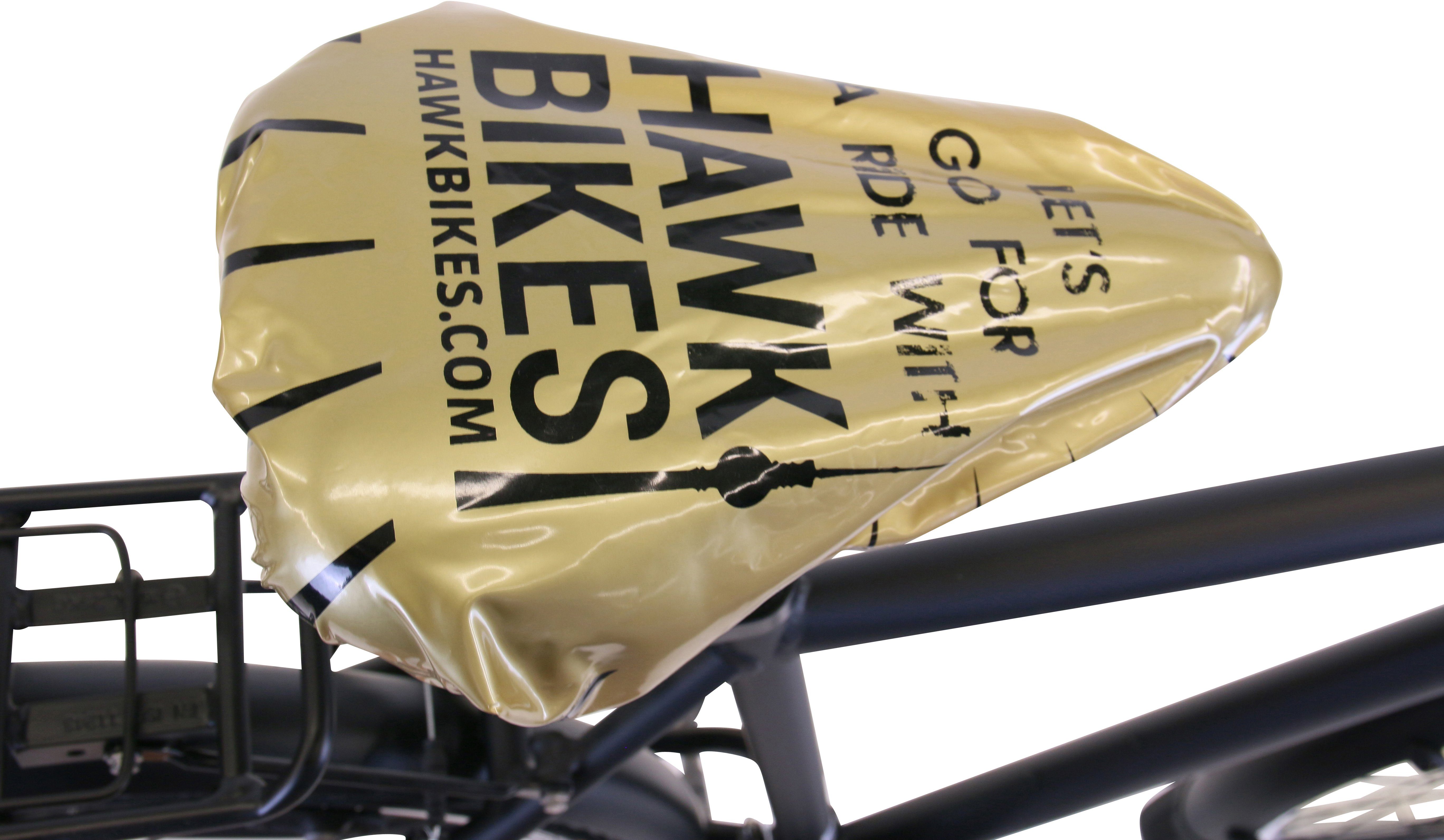 HAWK 24 Bikes Gang HAWK Trekking Gent microSHIFT Premium Black, Trekkingrad
