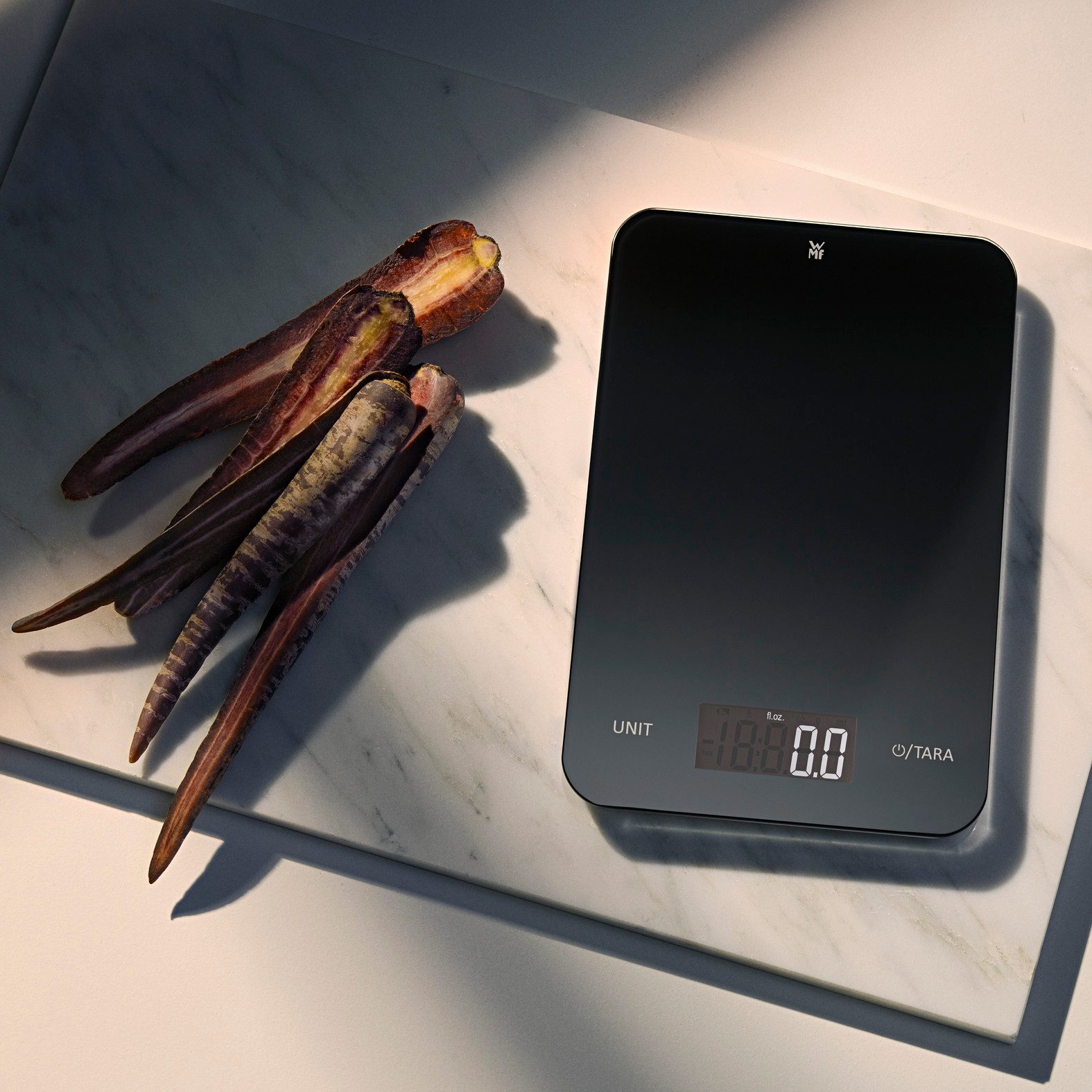 WMF Küchenwaage, (1-tlg), mit Digitalanzeige und Abschaltautomatik