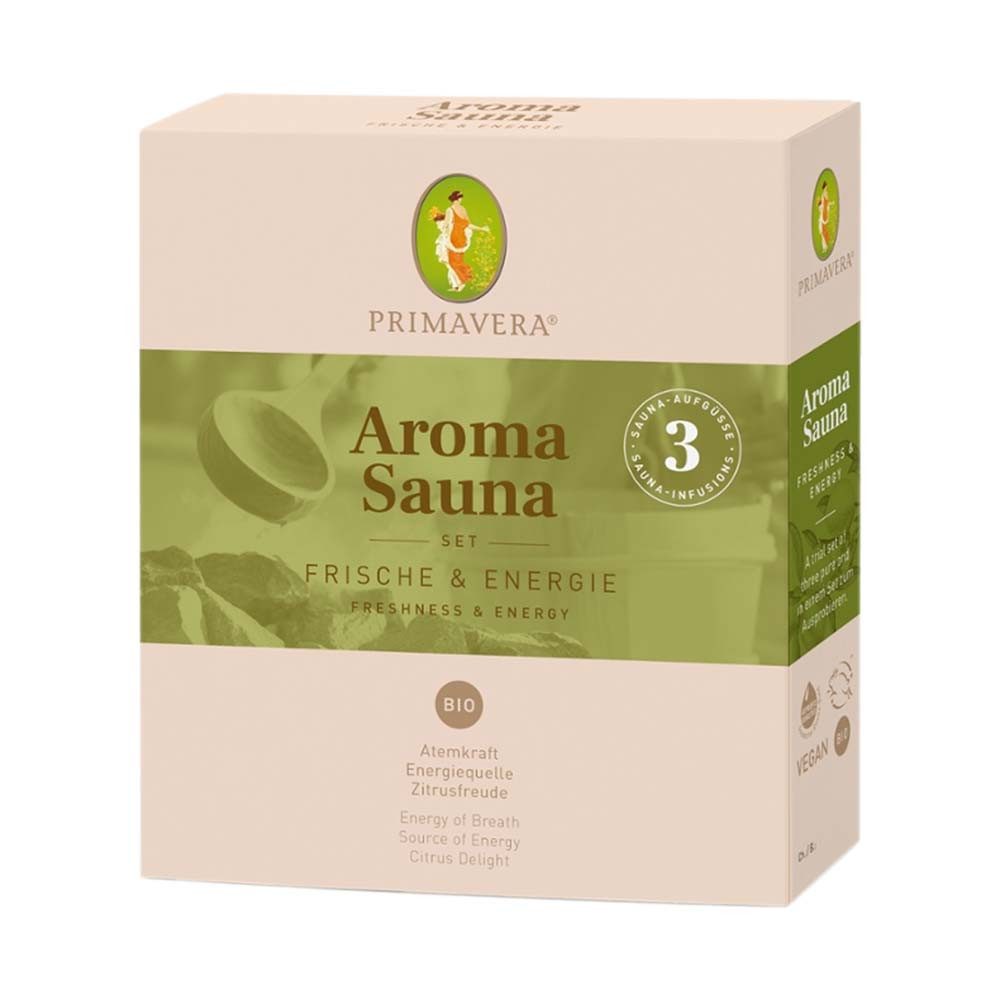 Primavera Life GmbH Aufgusskonzentrat Aroma Sauna - Set Frische & Energie
