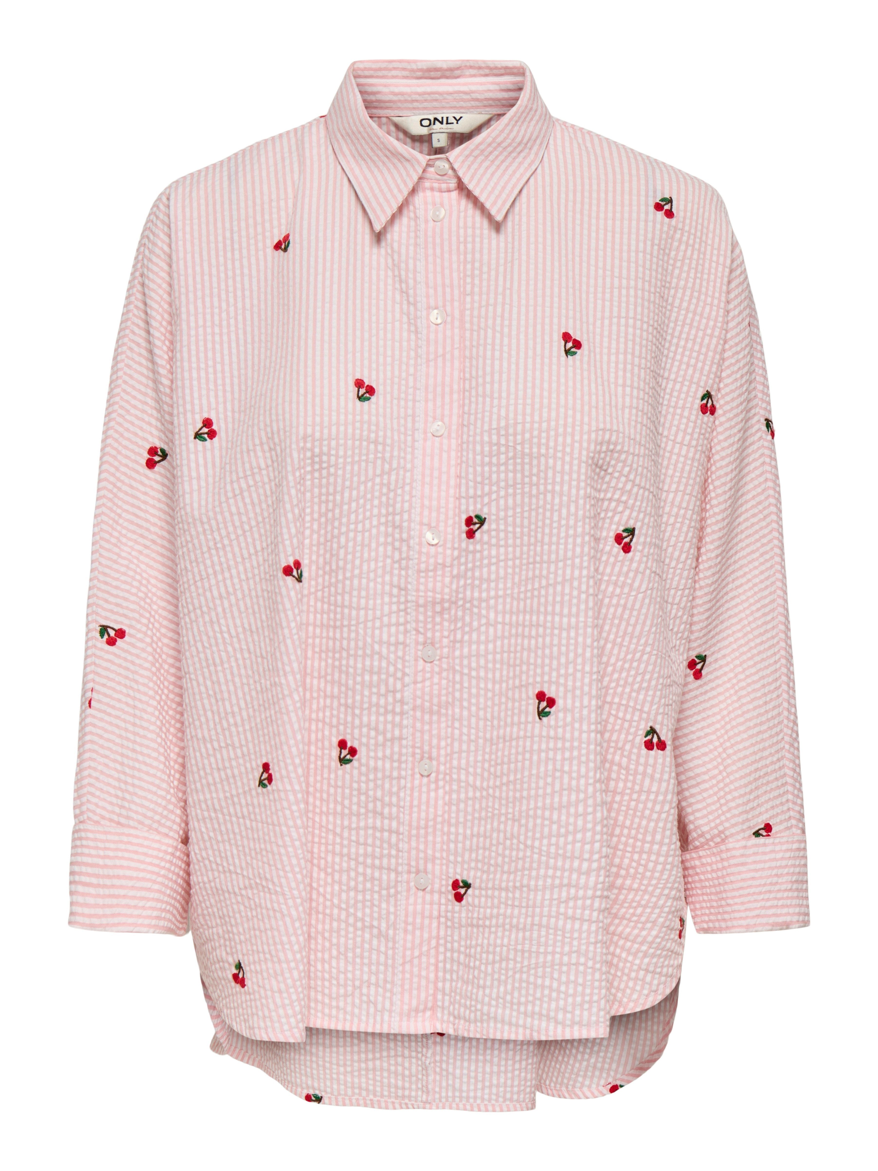 Druckbluse CARNEW LINA GRACE L/S CHERRY SHIRT WVN