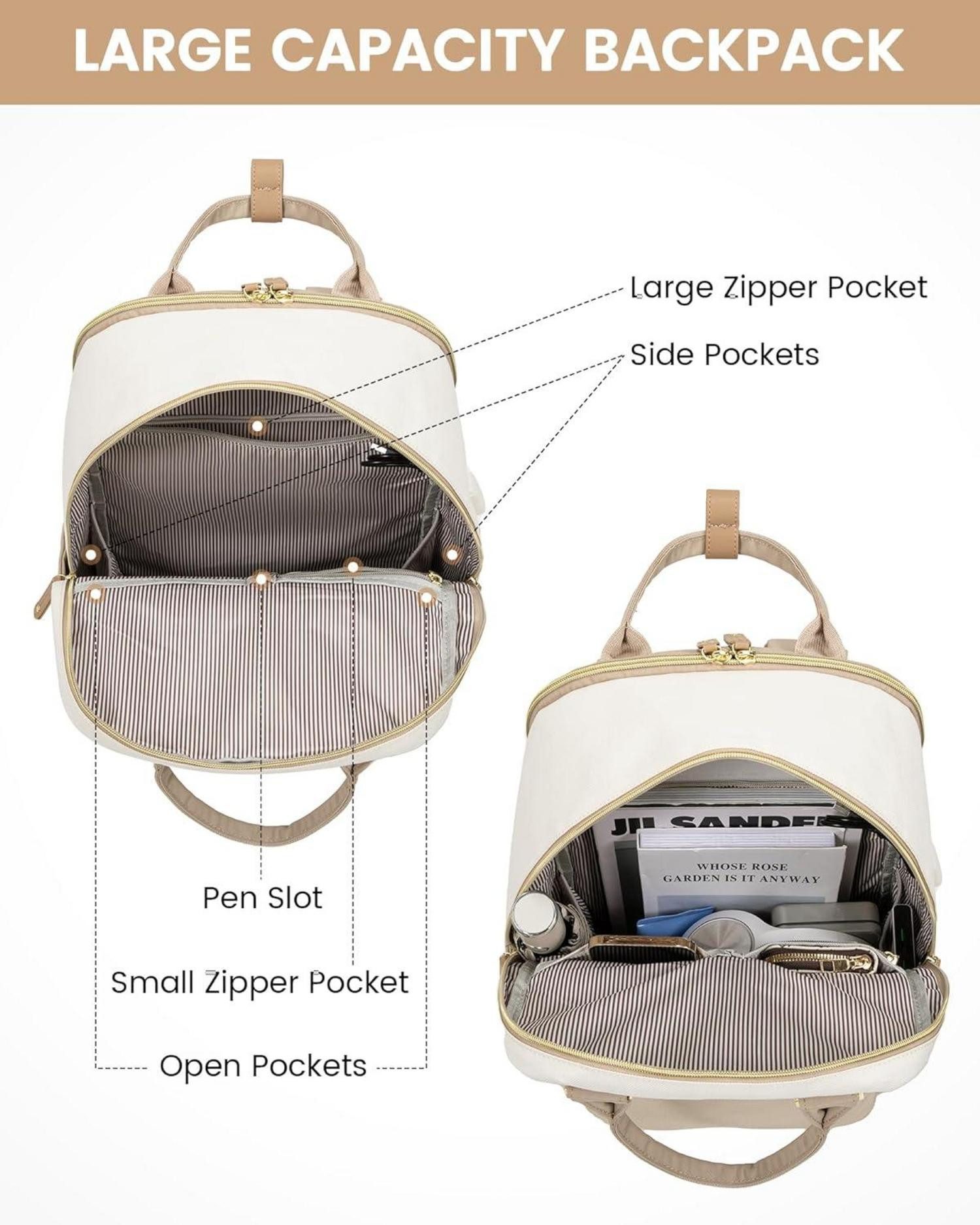 LuxusKollektion Laptoprucksack Rucksack Damen 15,6 Zoll günstig online kaufen