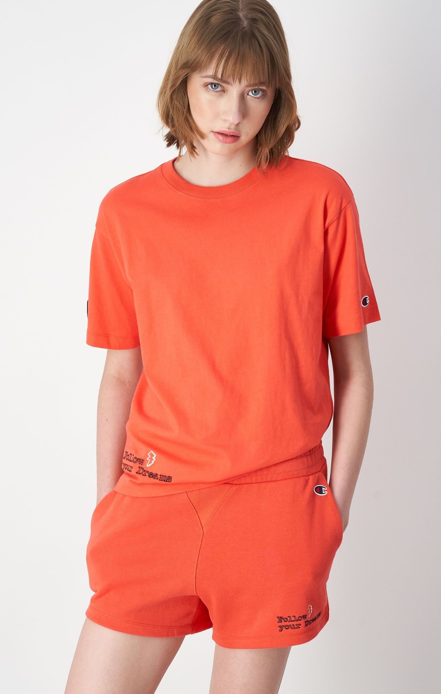Champion T-Shirt Champion T-Shirt Stick Peach M