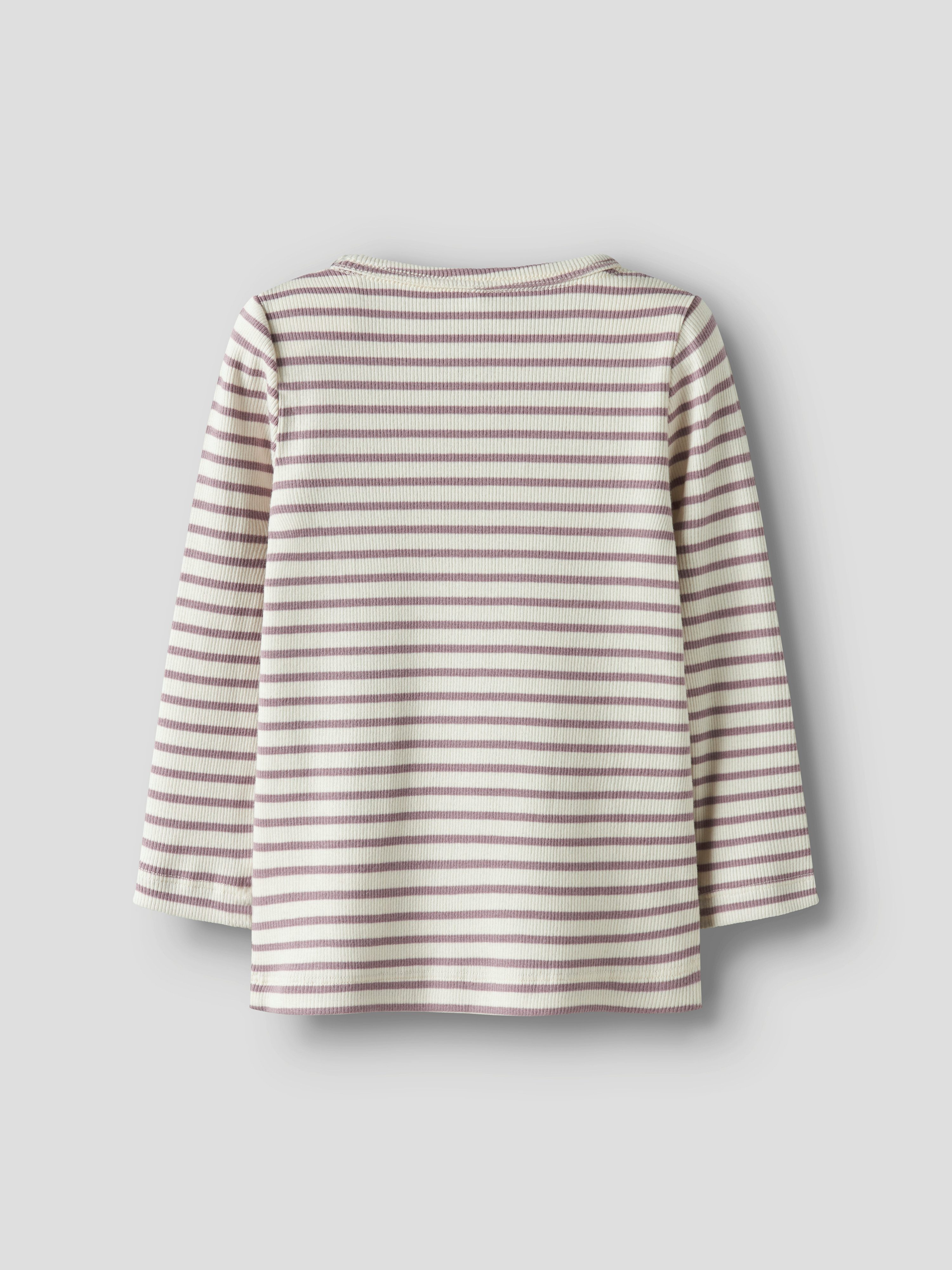 Name It Langarmshirt NMNBANI LS XSL TOP NOOS Ringel-Look in toller Rippen-Qualität