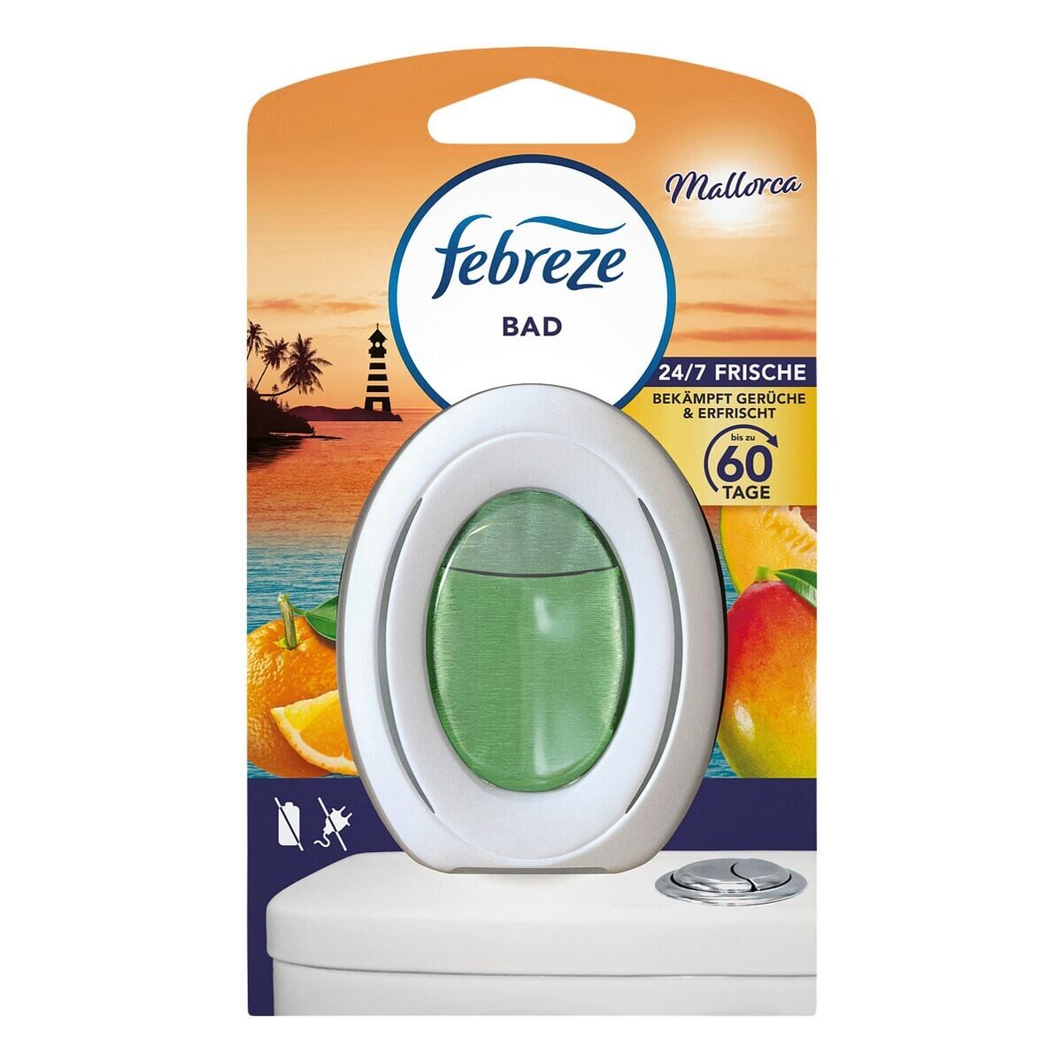 Febreze Raumduft Mallorca, Duftspender für bis zu 60 Tage