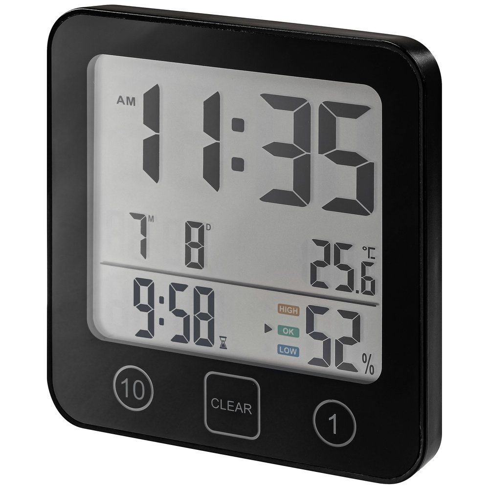 und Bad Schwarz Timer, voelkner mit Timer digital Thermo-Hygrometer Küchenuhr Eieruhr I selection