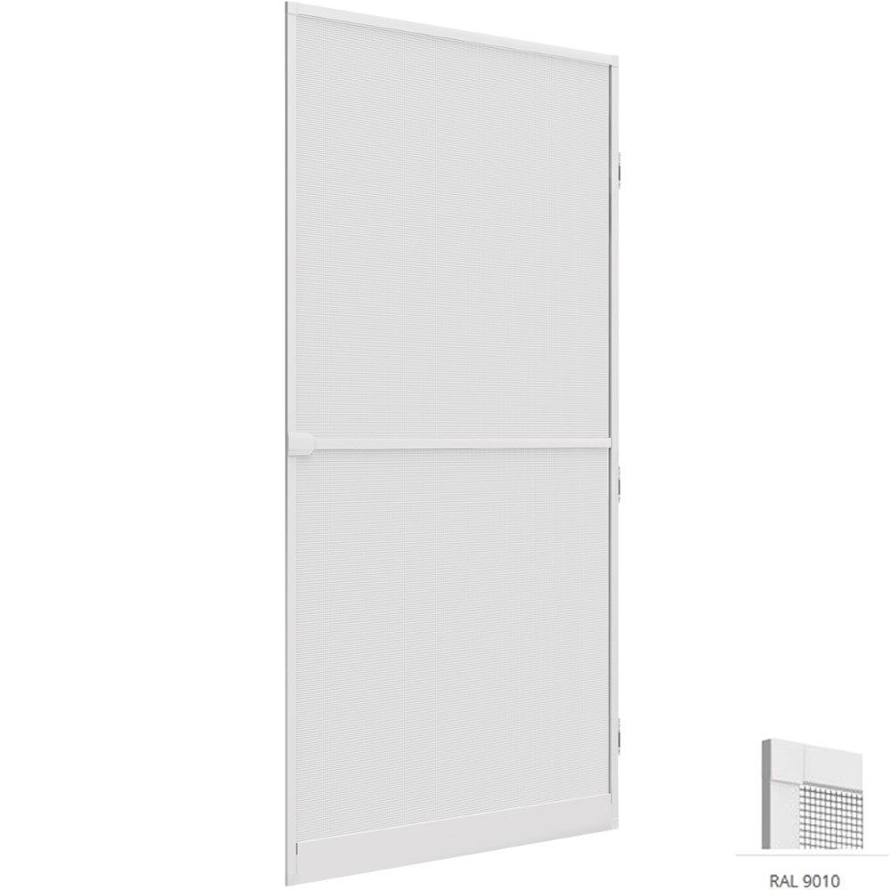 Waidmeister Insektenschutz-Tür Waidmeister Fliegengittertür Balkontür 100x215cm ALU