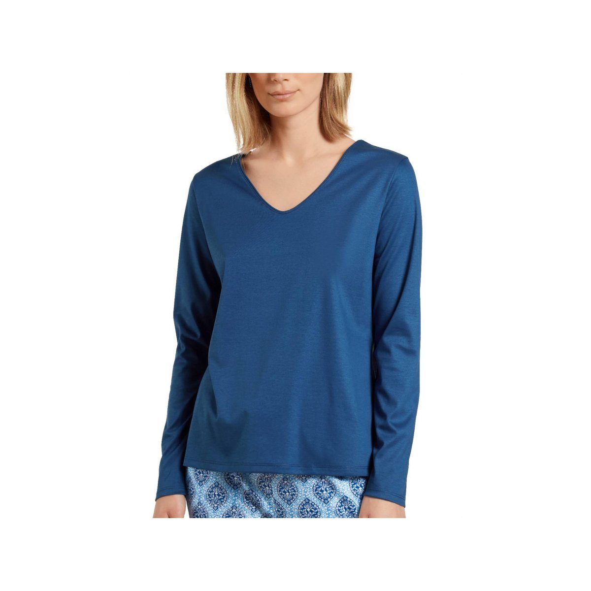 Verkaufsberater CALIDA Schlafanzug blau lapis blue