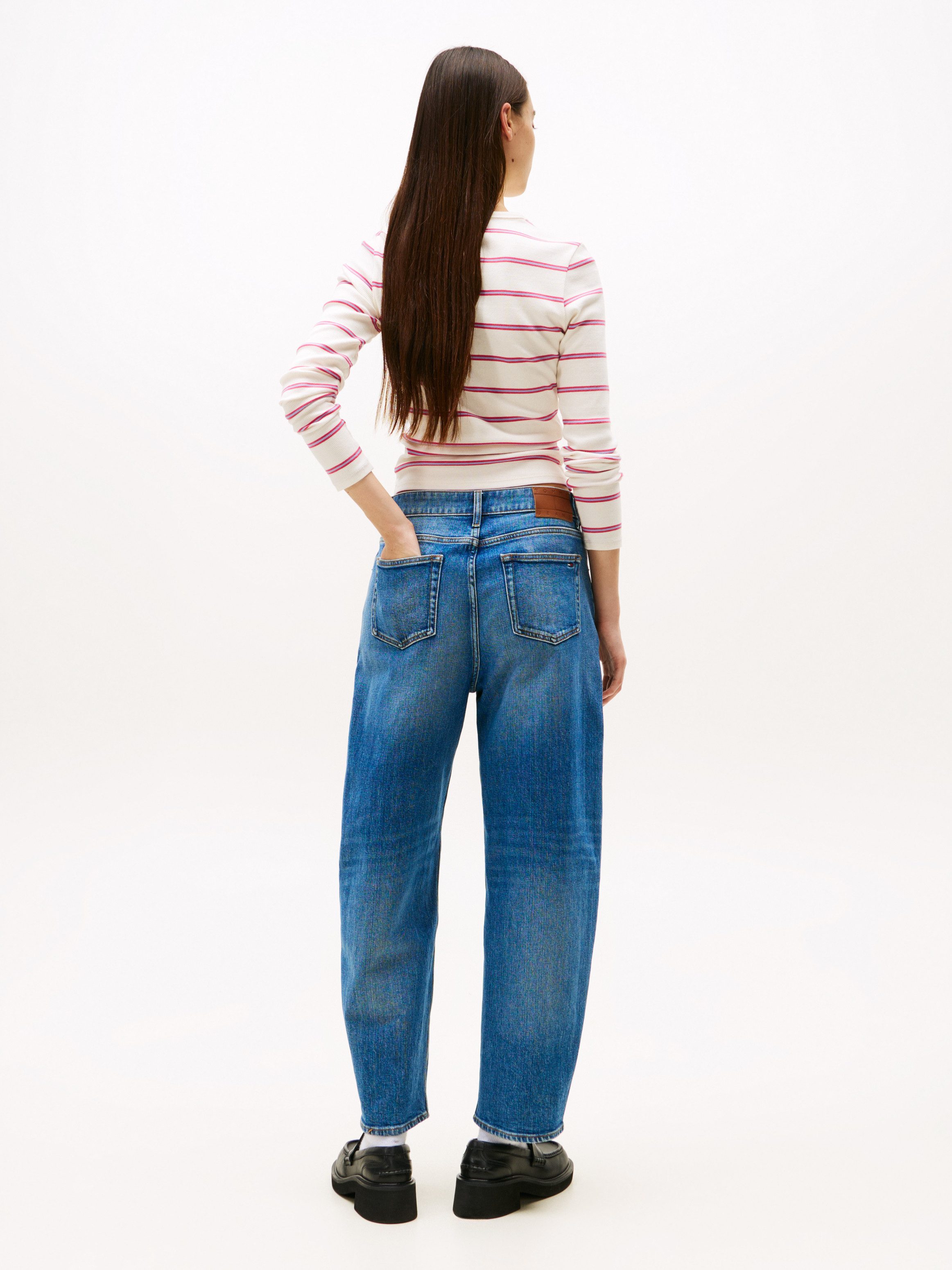 Tommy Jeans Tapered-fit-Jeans JEANIE BALLOON BI0134