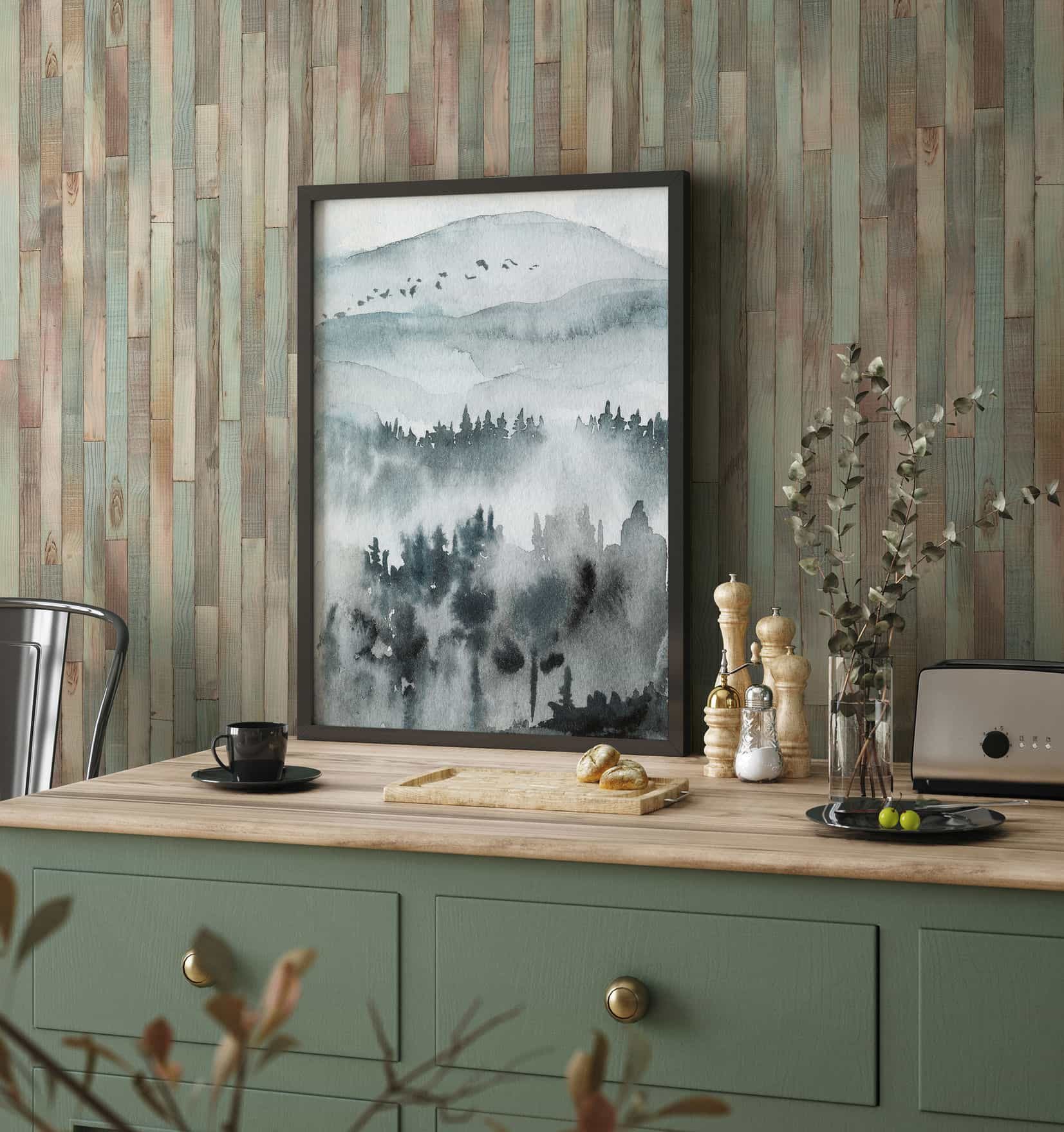 Marburg Vliestapete Tapete Holz Dielen, geprägt, Holz, moderne Vliestapete für Wohnzimmer Schlafzimmer Küche