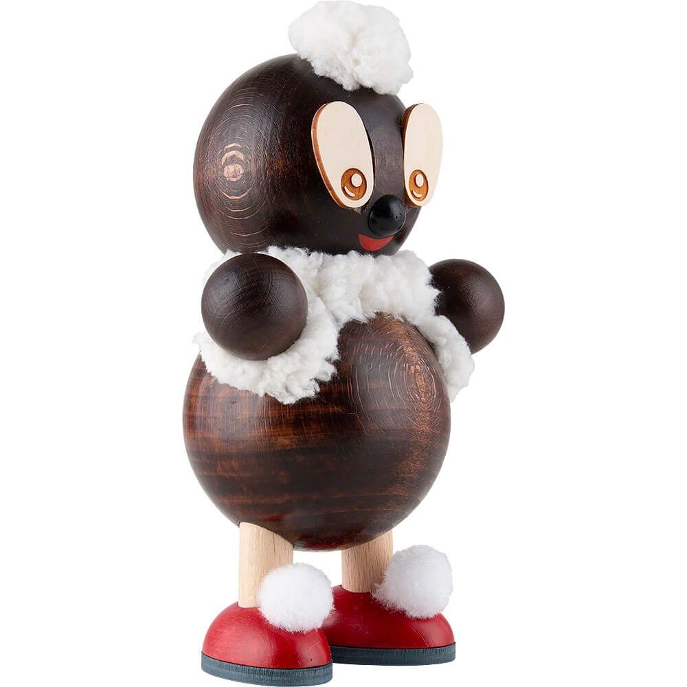 RATAGS Kunsthandwerk Nussknacker Pitti (18cm) Nussknacker von RATAGS Holzdesign