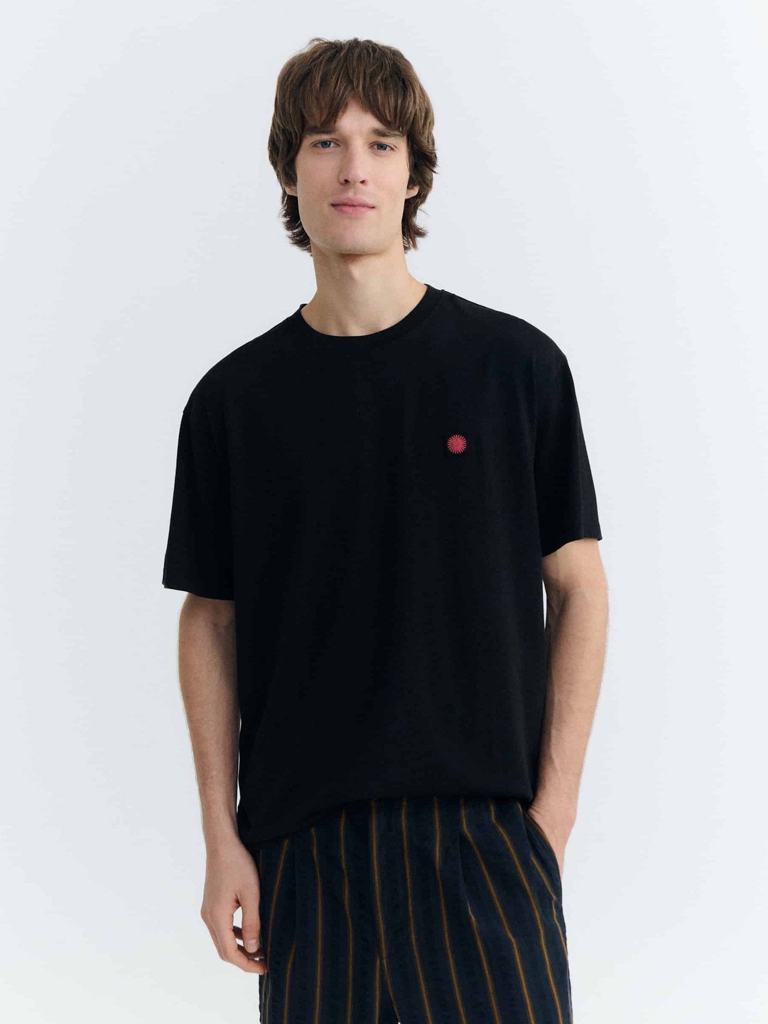 Thinking Mu Print-Shirt Sol Contrast