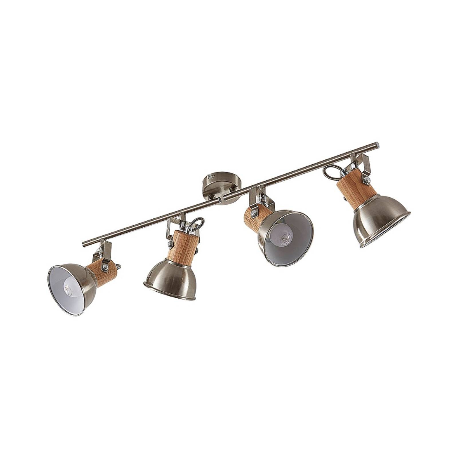 Lindby Deckenstrahler Dennis, Metall, Alu IP20, 4 x 8 W LED günstig online kaufen