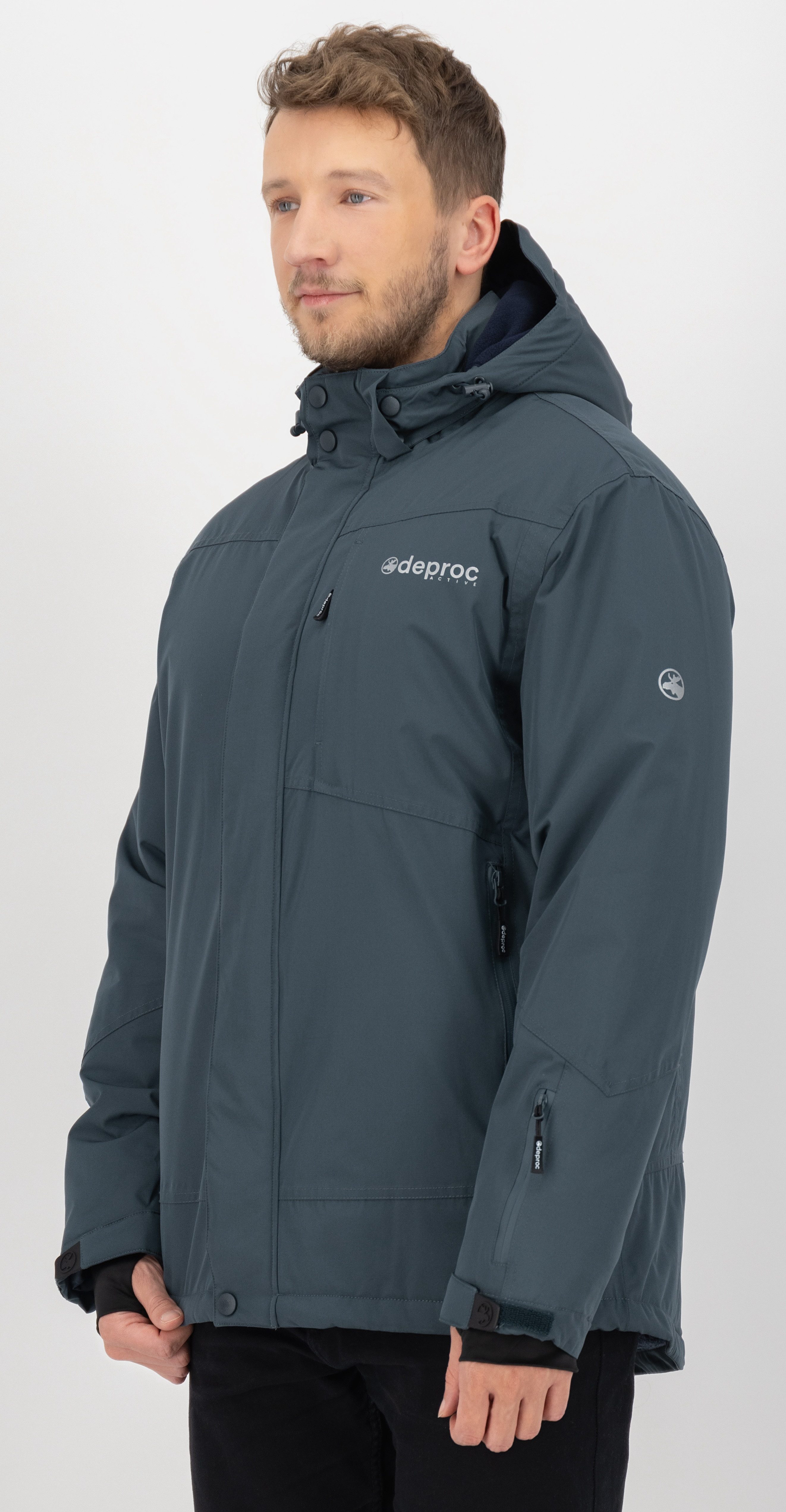 DEPROC Active Winterjacke MONTREAL MEN NEW CS auch in Großen Größen erhältlich