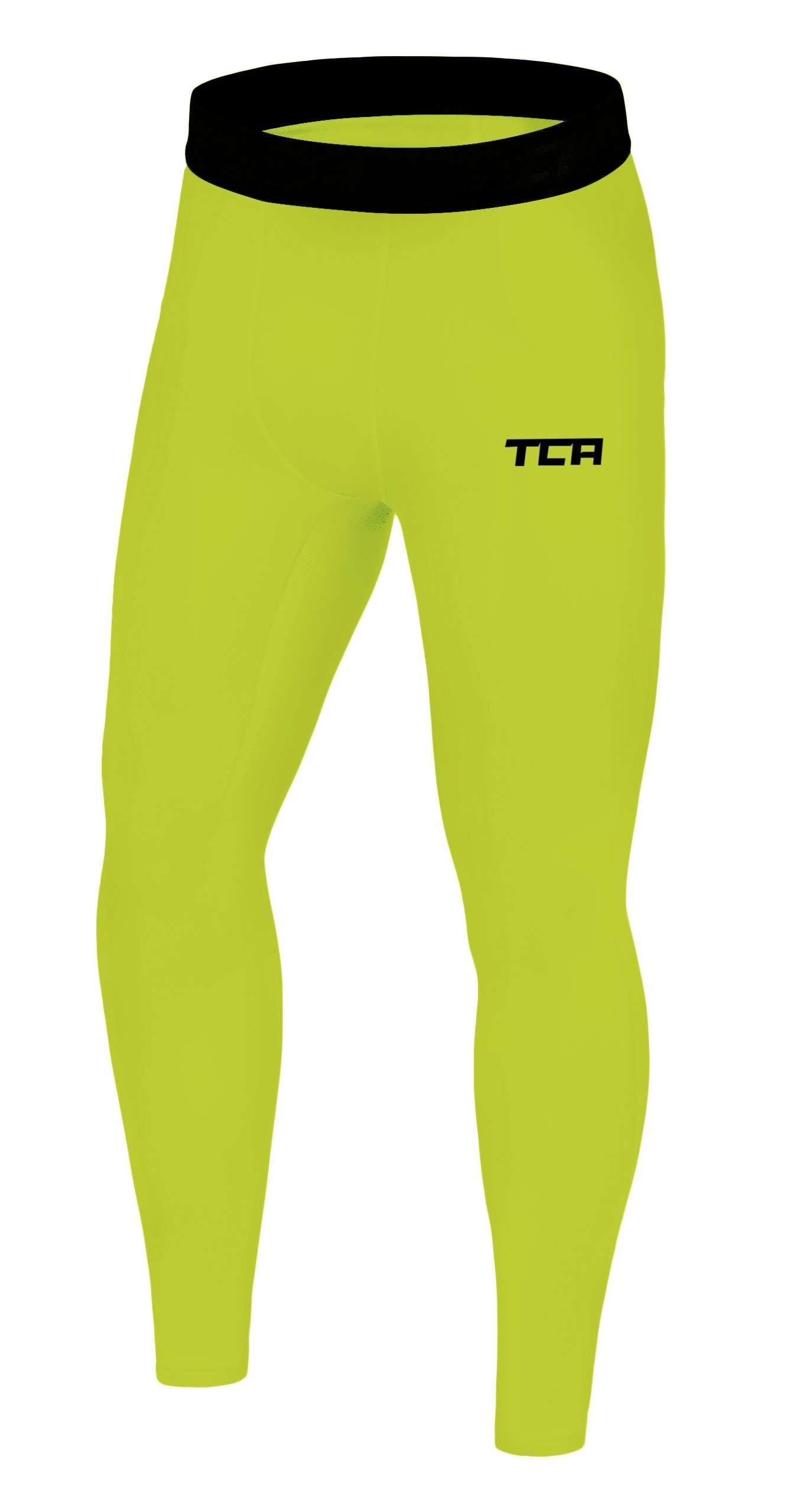 TCA Funktionsleggings TCA Jungen Леггинсы, Kompressionshose, Sporthose, Lang - Licht Grün, (1-tlg)