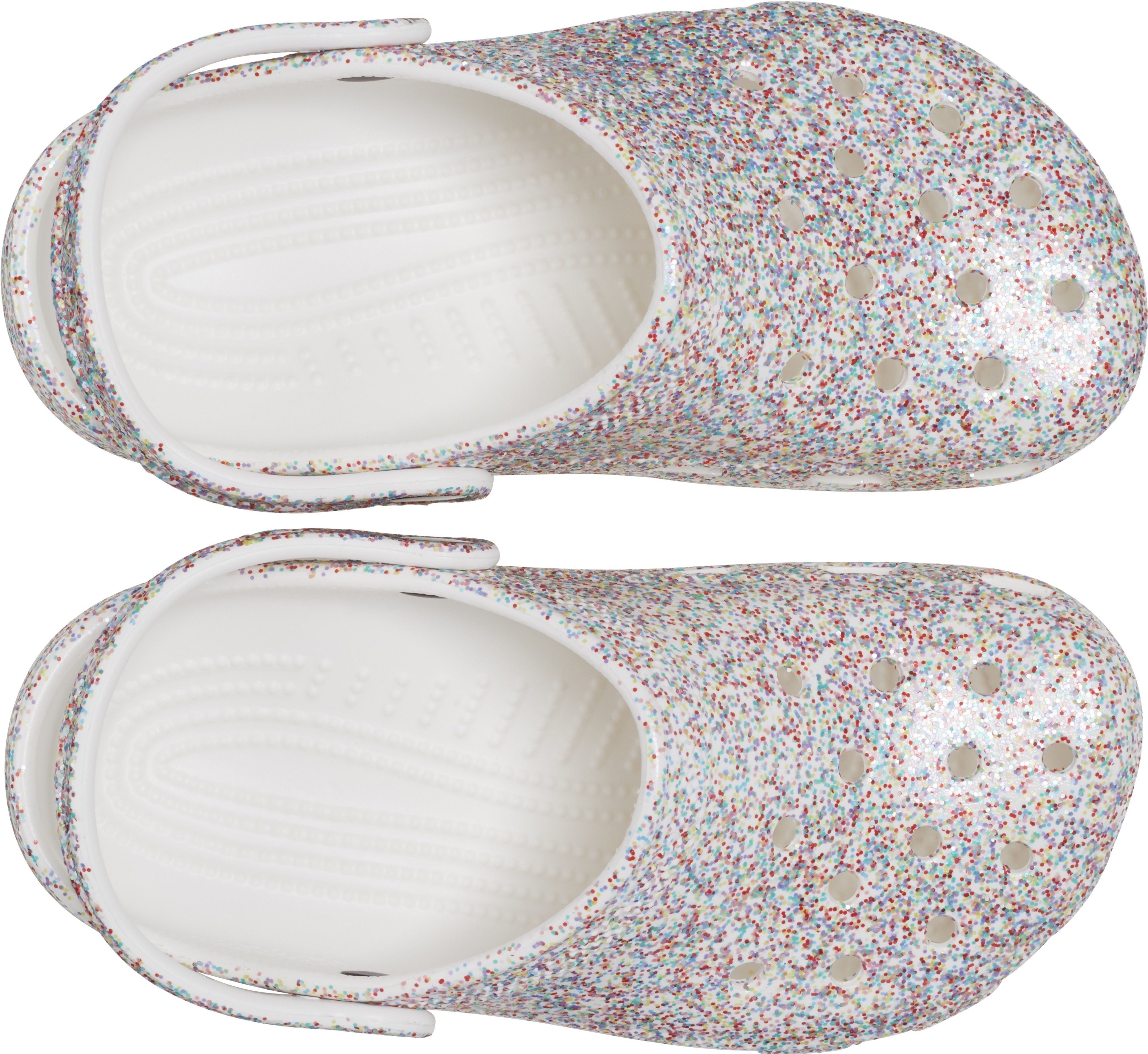 Classic Crocs Hausschuh Sprinkle allover Glitter mit Glitter K Clog