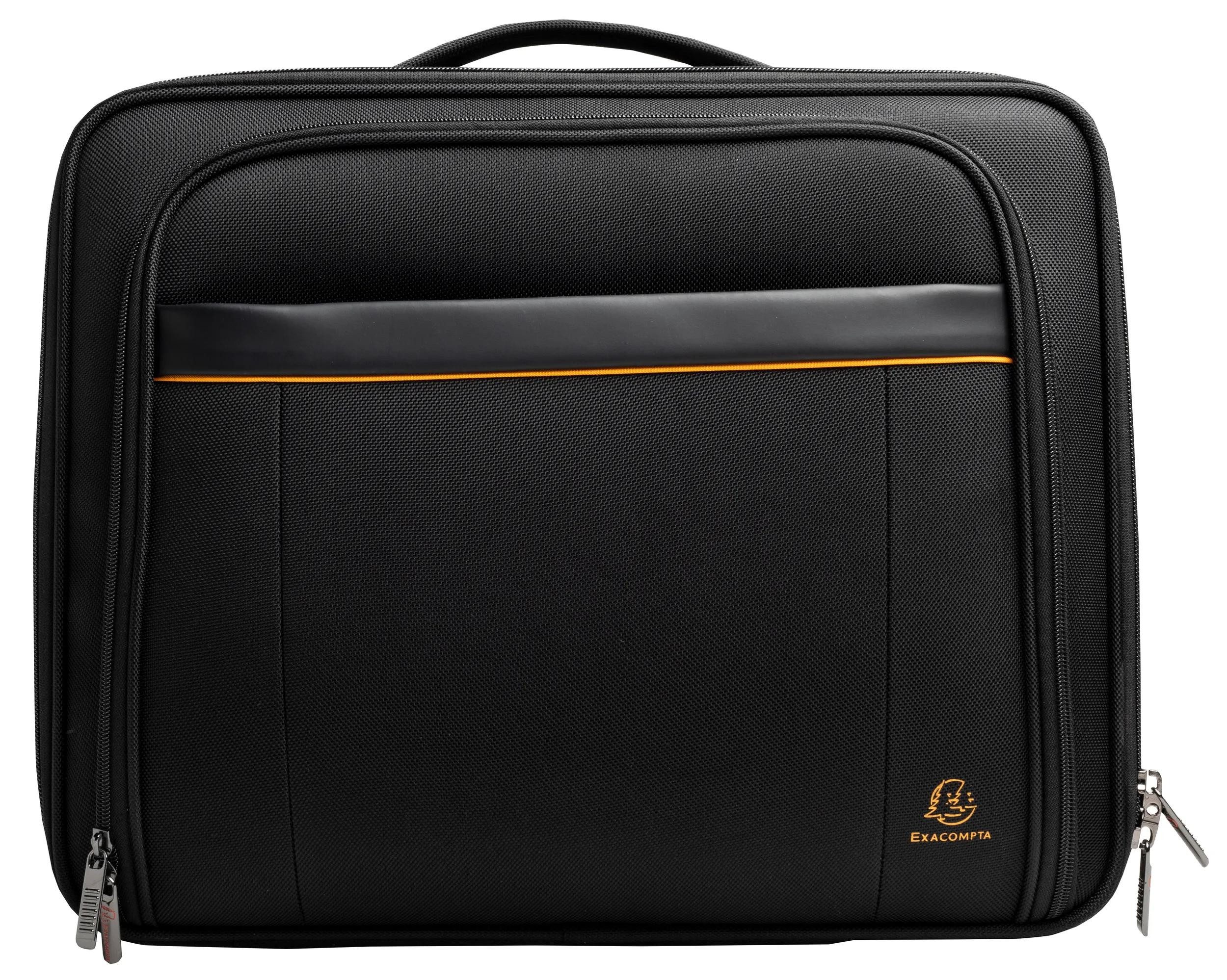 EXACOMPTA Business-Trolley Notebook-Trolley Eco, 44x37x20 cm, Exactive - Schwarz - 18334E, Multifunktionale Taschen
