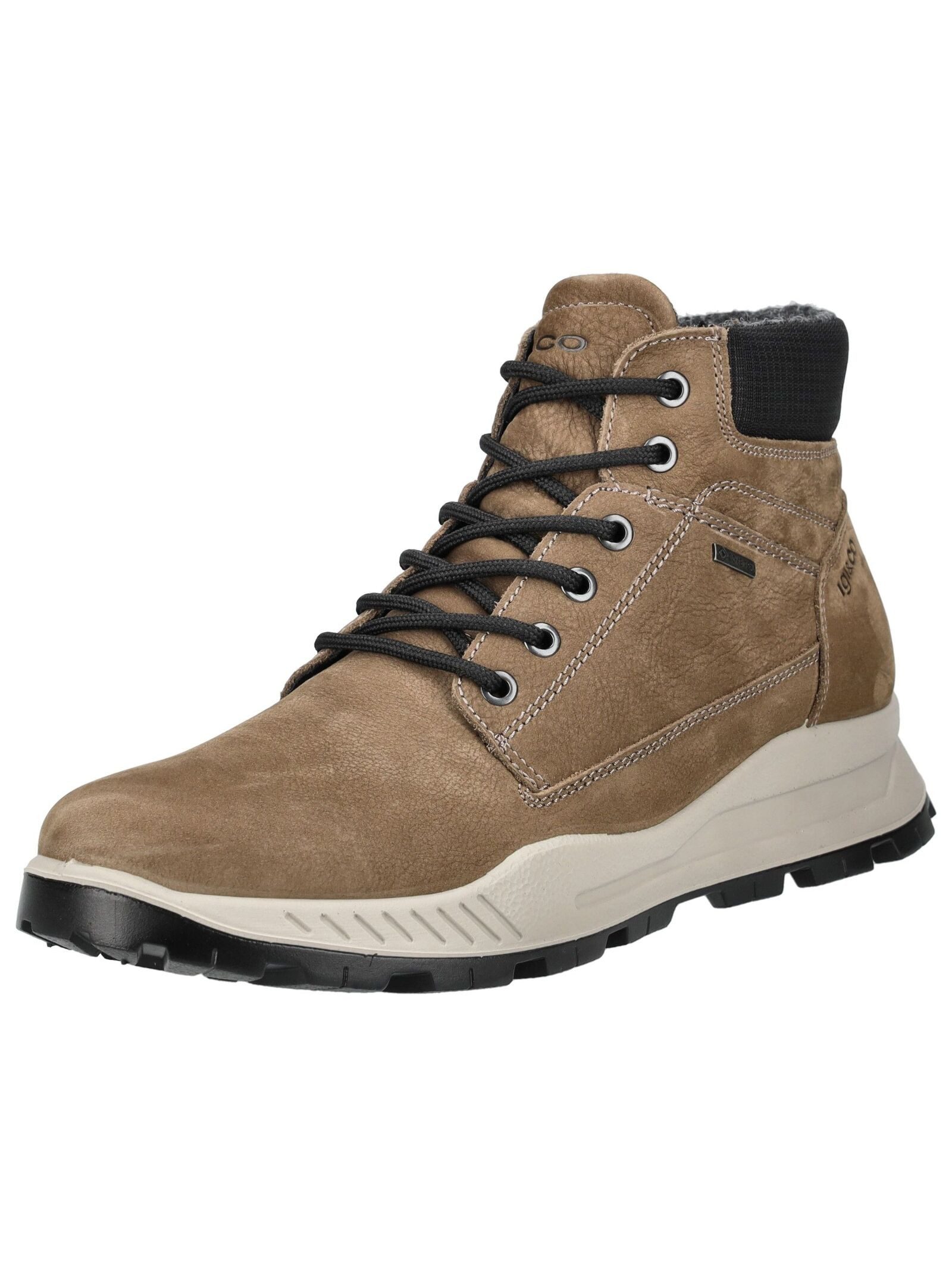 IGI & CO Stiefelette Nubukleder/Textil . Schnürstiefelette